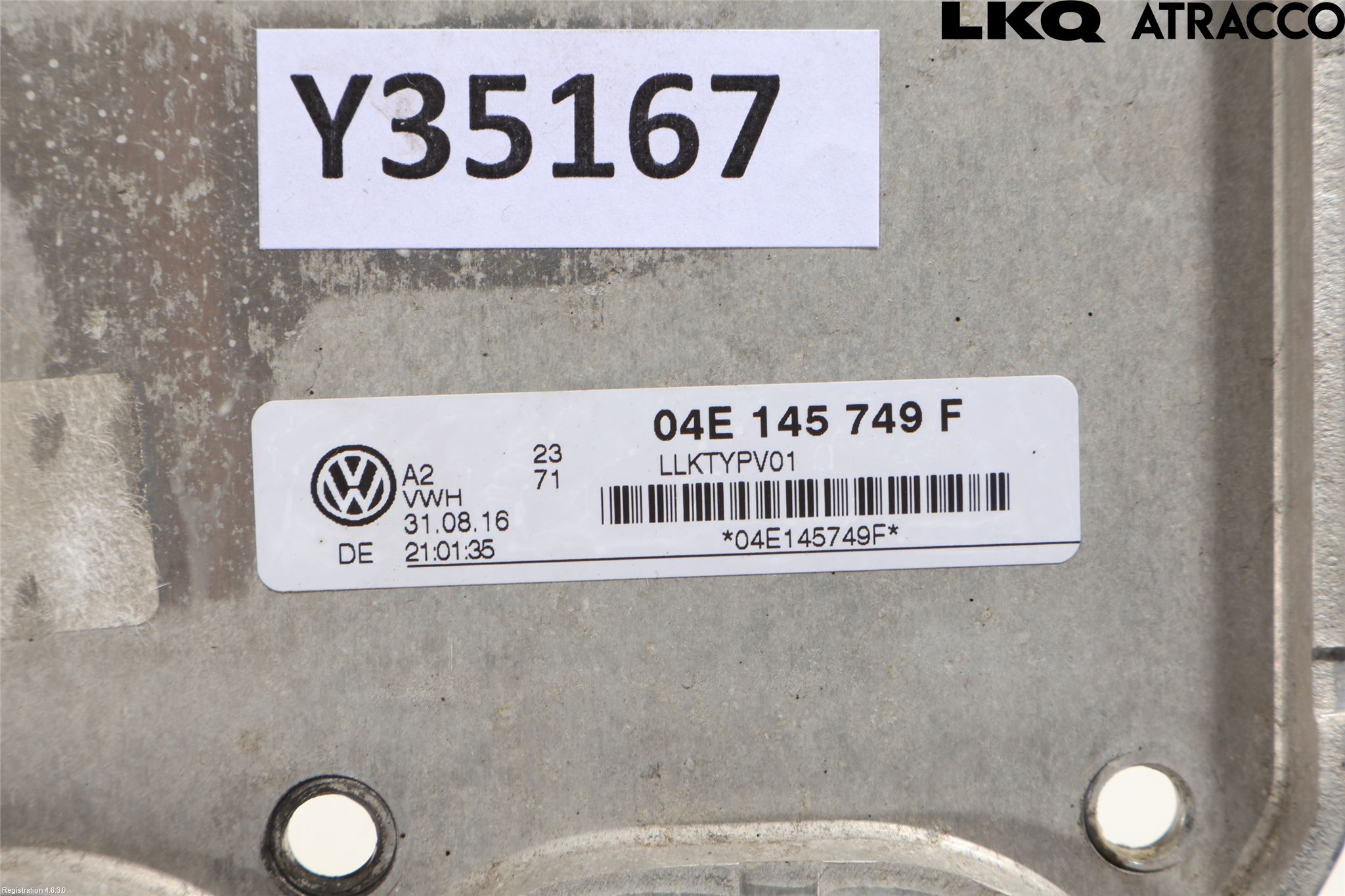 Volkswagen VW GOLF / E-GOLF VII 13-20 Laddluft-Intercooler Kyl