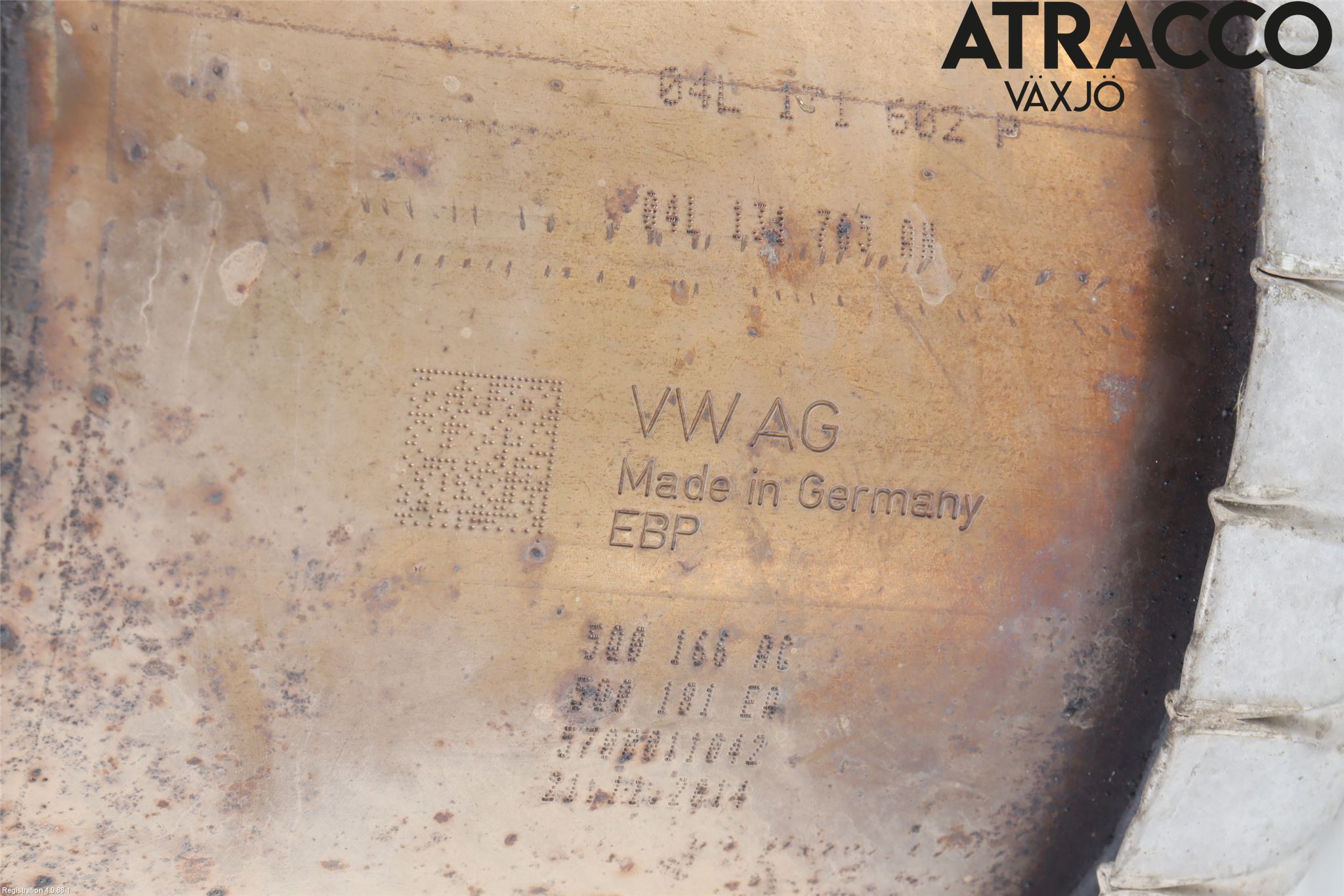 Volkswagen VW PASSAT 15-19 Avgas Partikelfilter