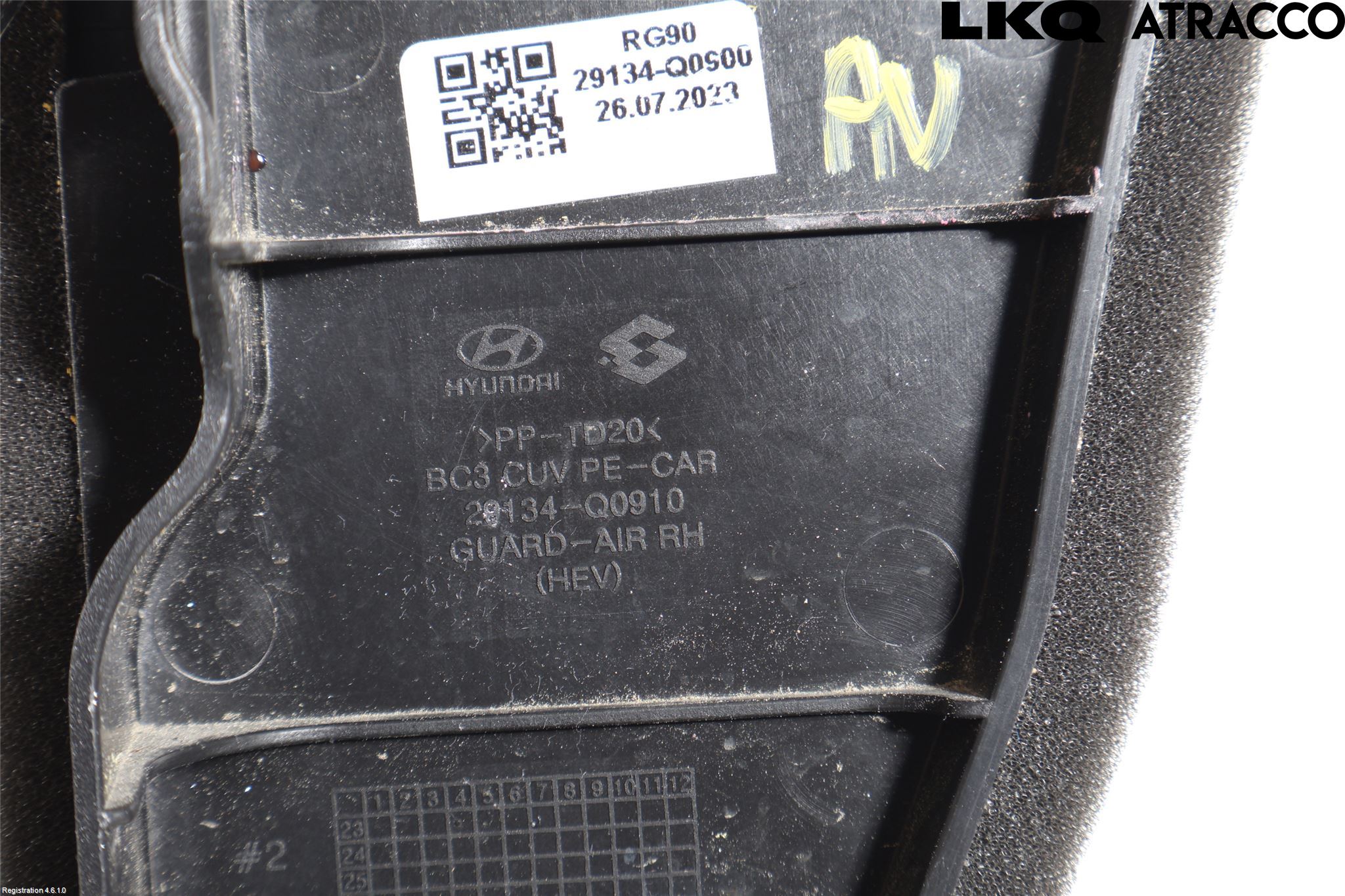 Hyundai i20 BC 21- Deflektor Plåt-Plast Kylning