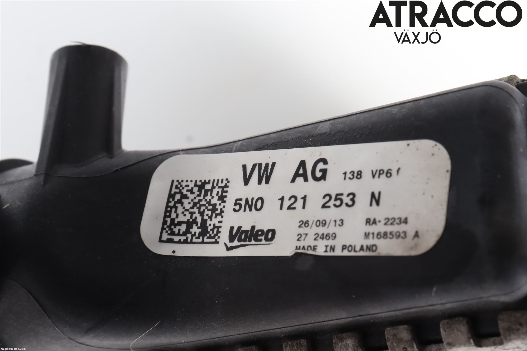 Volkswagen VW TIGUAN 07-16 Kylare Aut