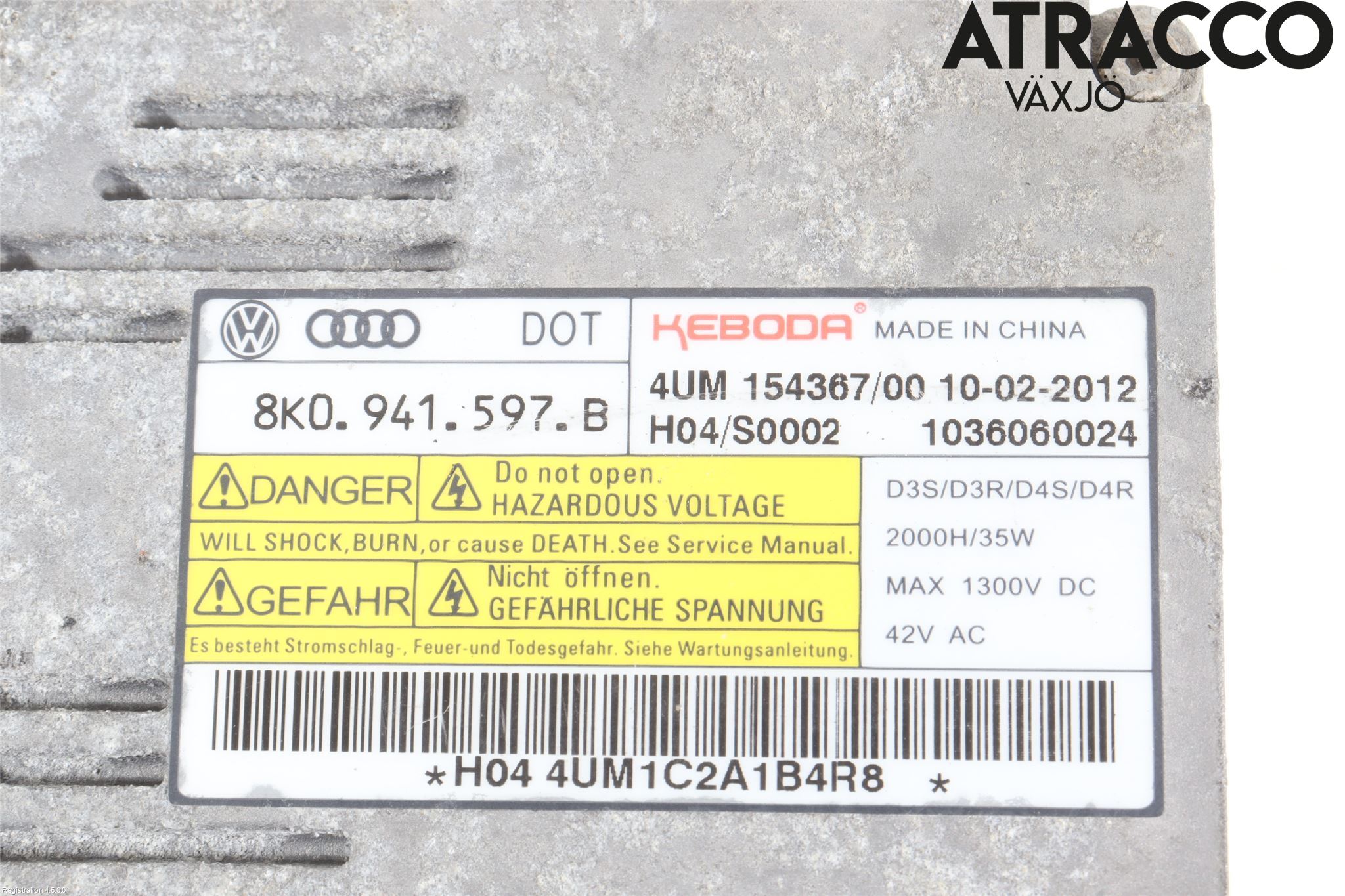 Volkswagen VW PASSAT 11-14 Styrenhet Strålkastare