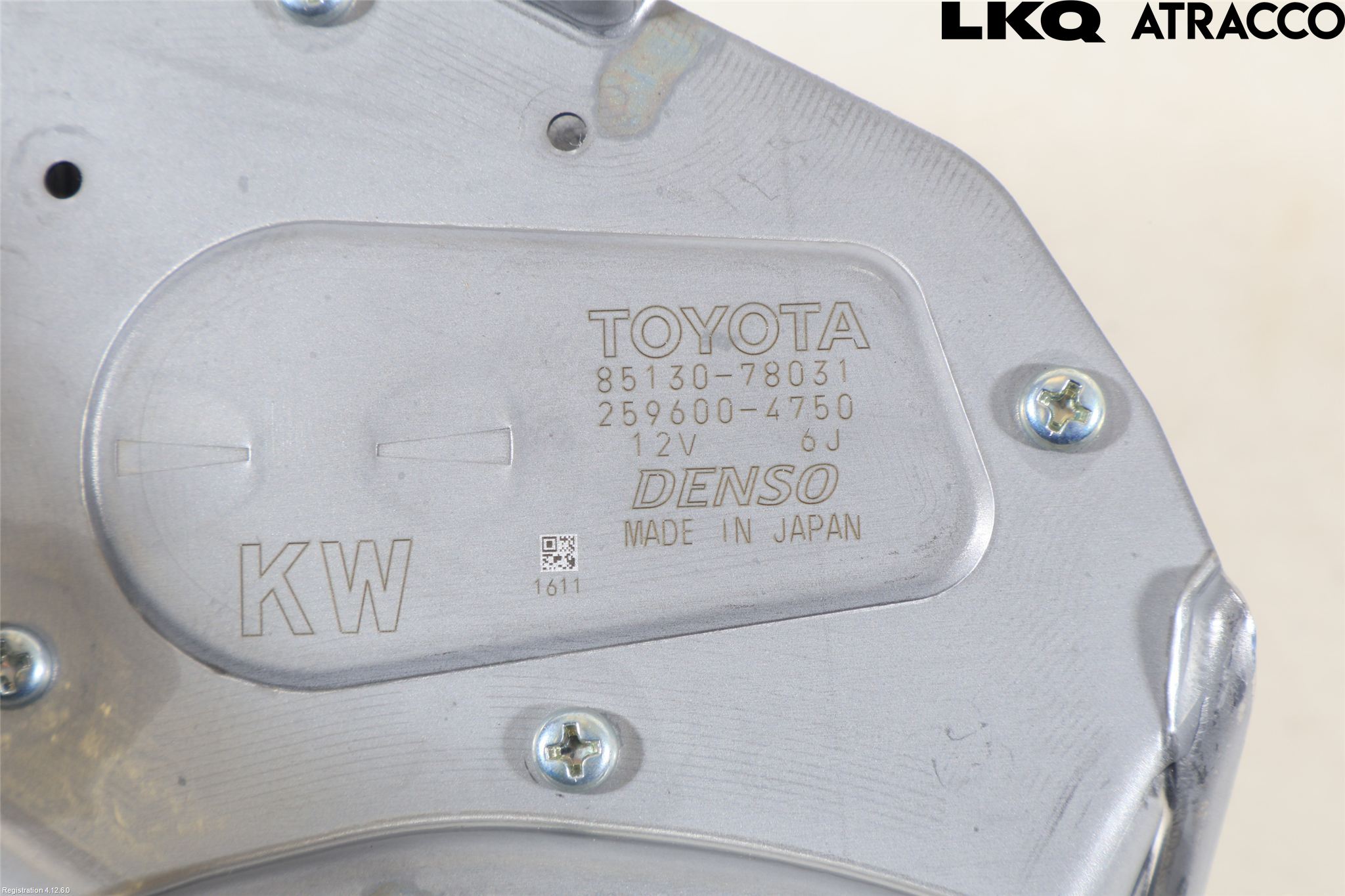 Lexus NX 300h 15-21 Torkarmotor Baklucka