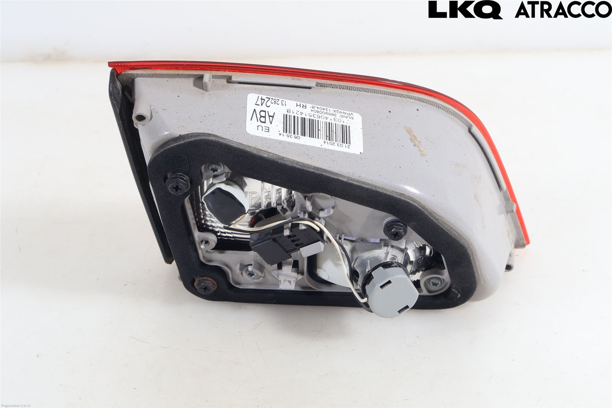 Opel ASTRA J 10-15 Bakljus Lucka Hö