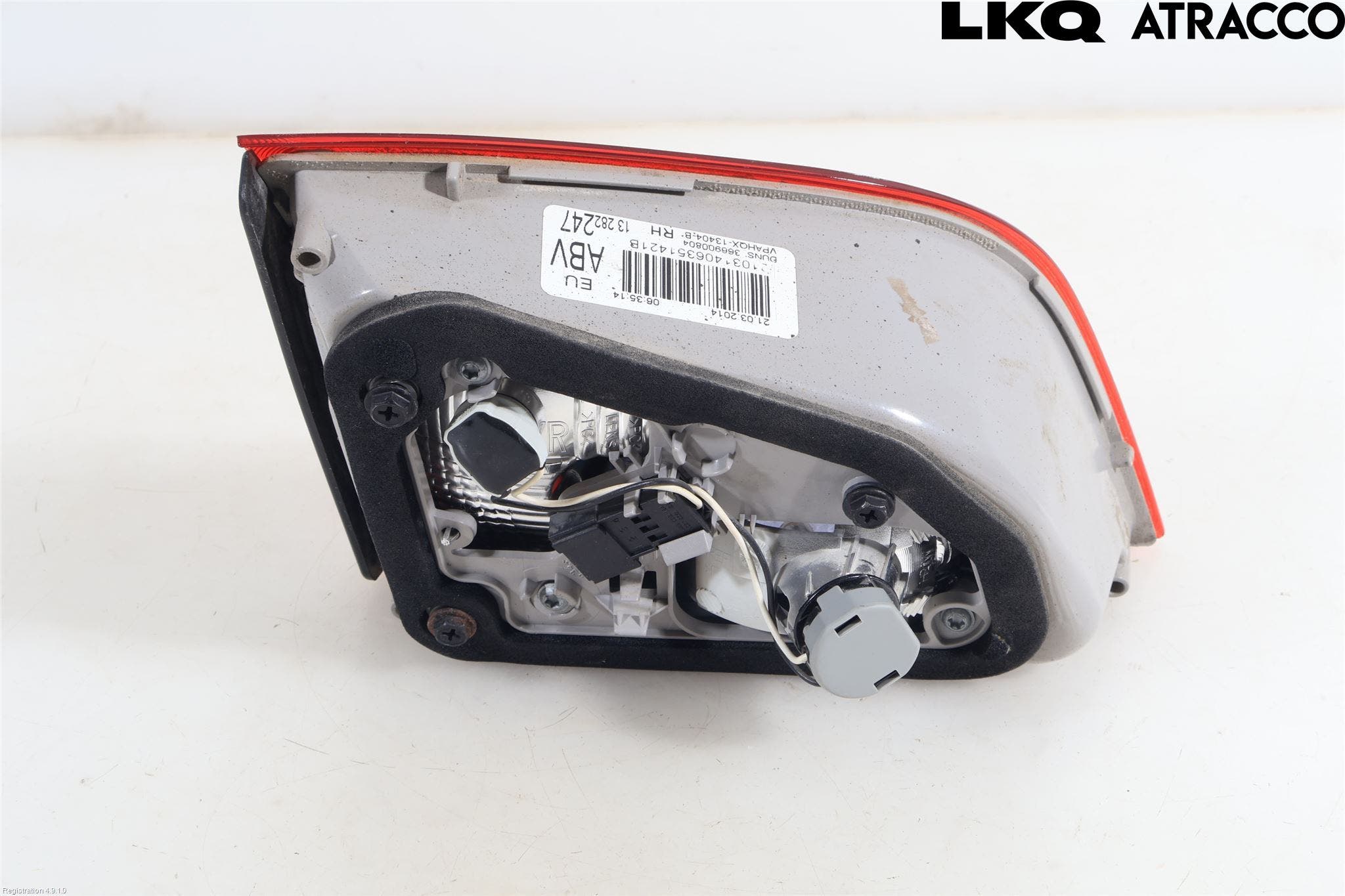 Opel ASTRA J 10-15 Bakljus Lucka Hö