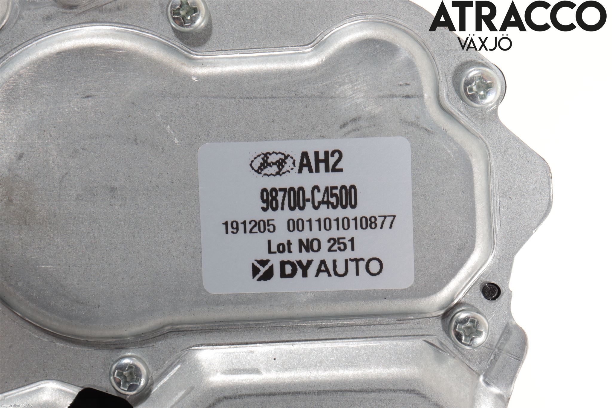 Hyundai i10 LA 20- Torkarmotor Baklucka