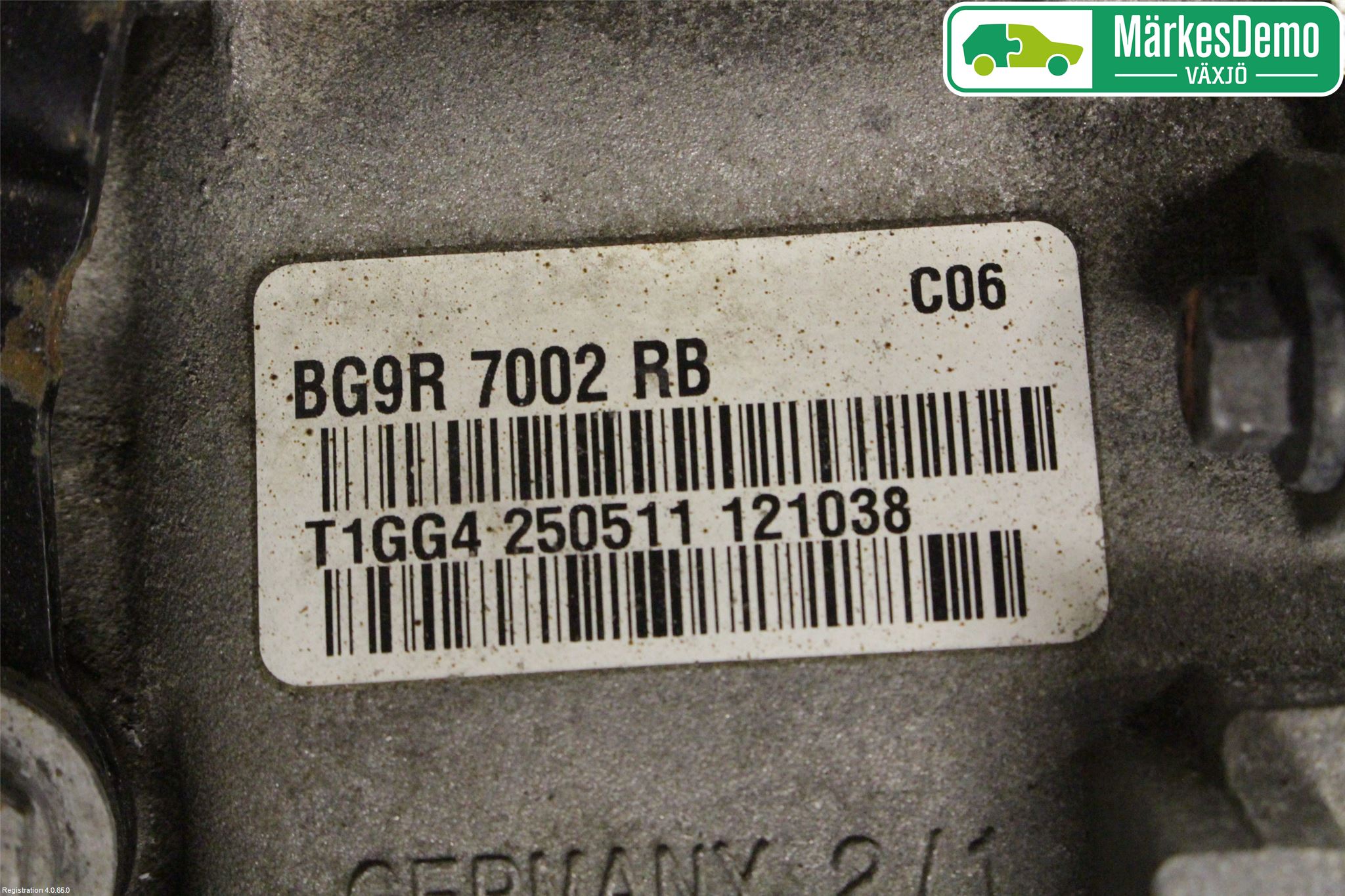 Ford MONDEO 07-15 Växellåda Man 6 Vxl
