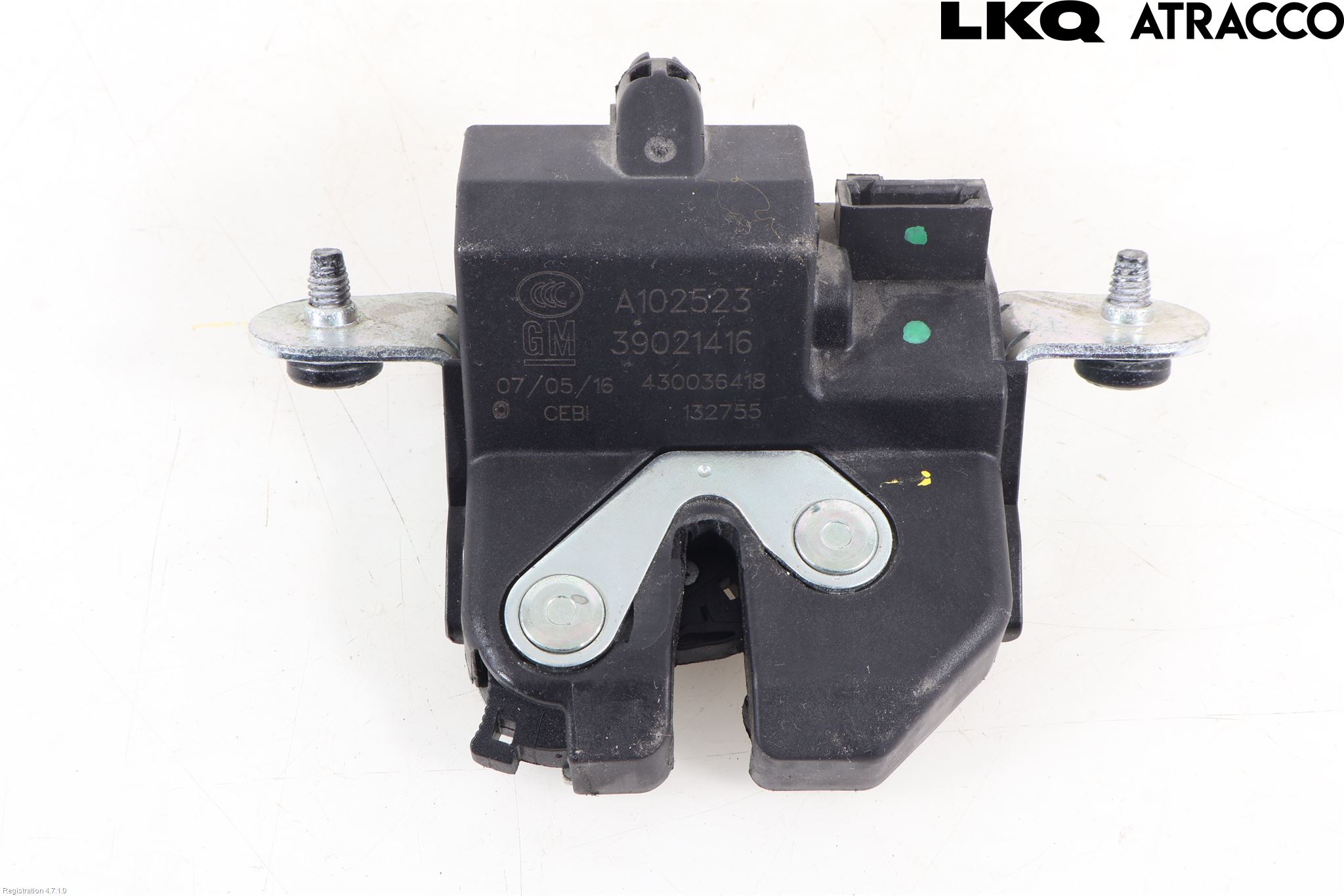 Opel CORSA E 15-19 Låskista Baklucka