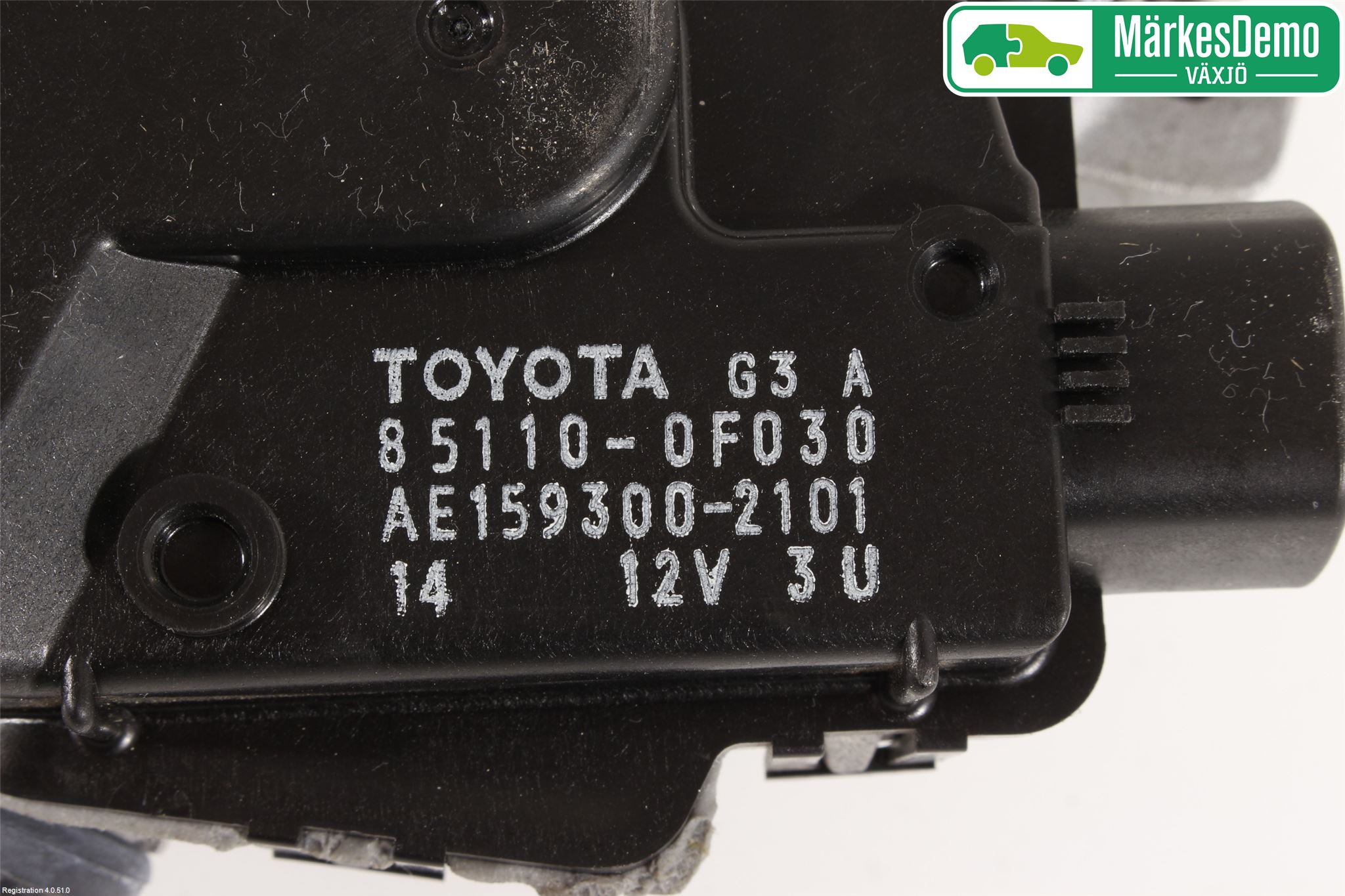 Toyota VERSO 09-18 Torkarmekanism Vindruta