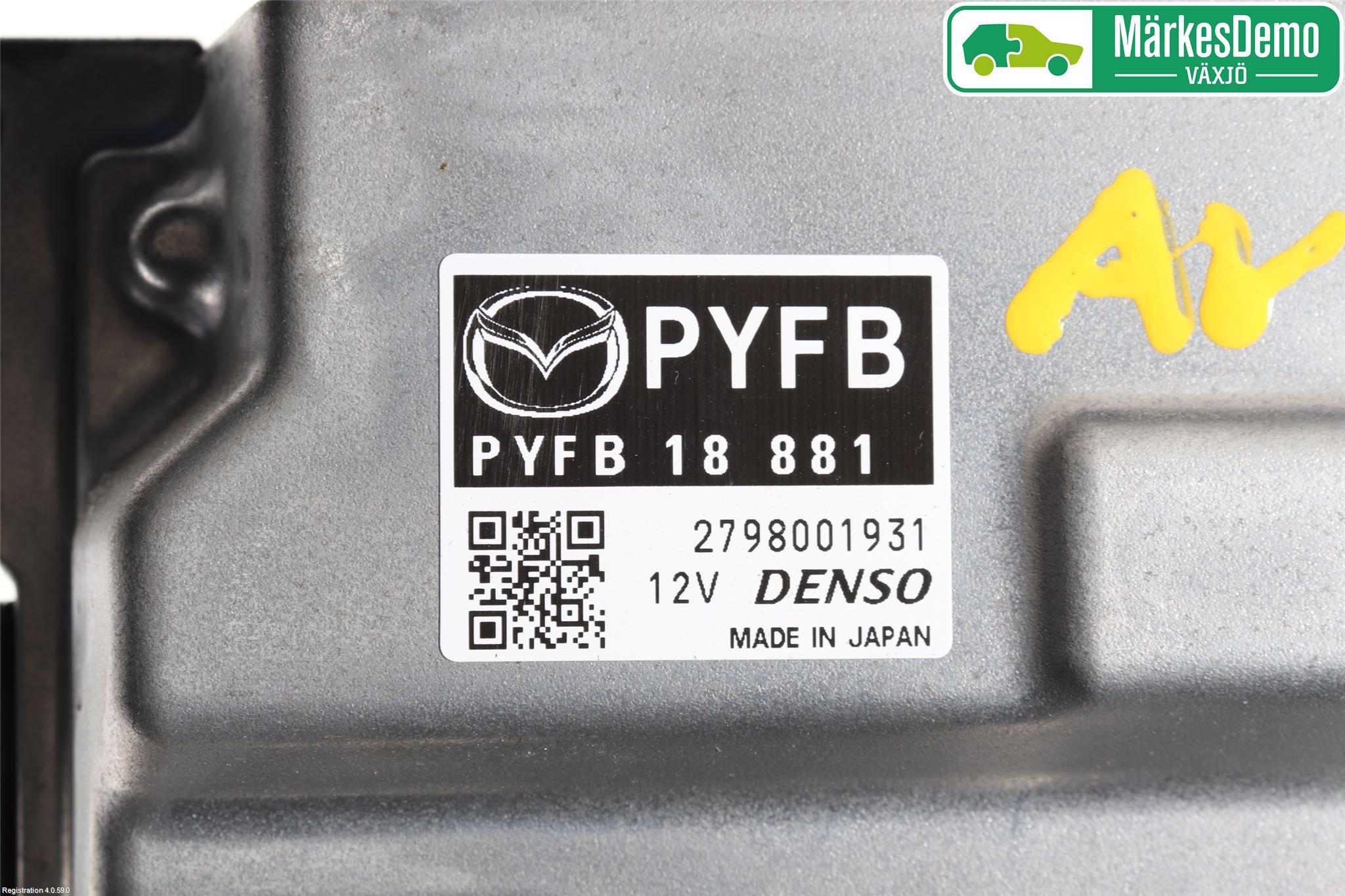 Mazda CX-3 Styrenhet Insprut Bensin