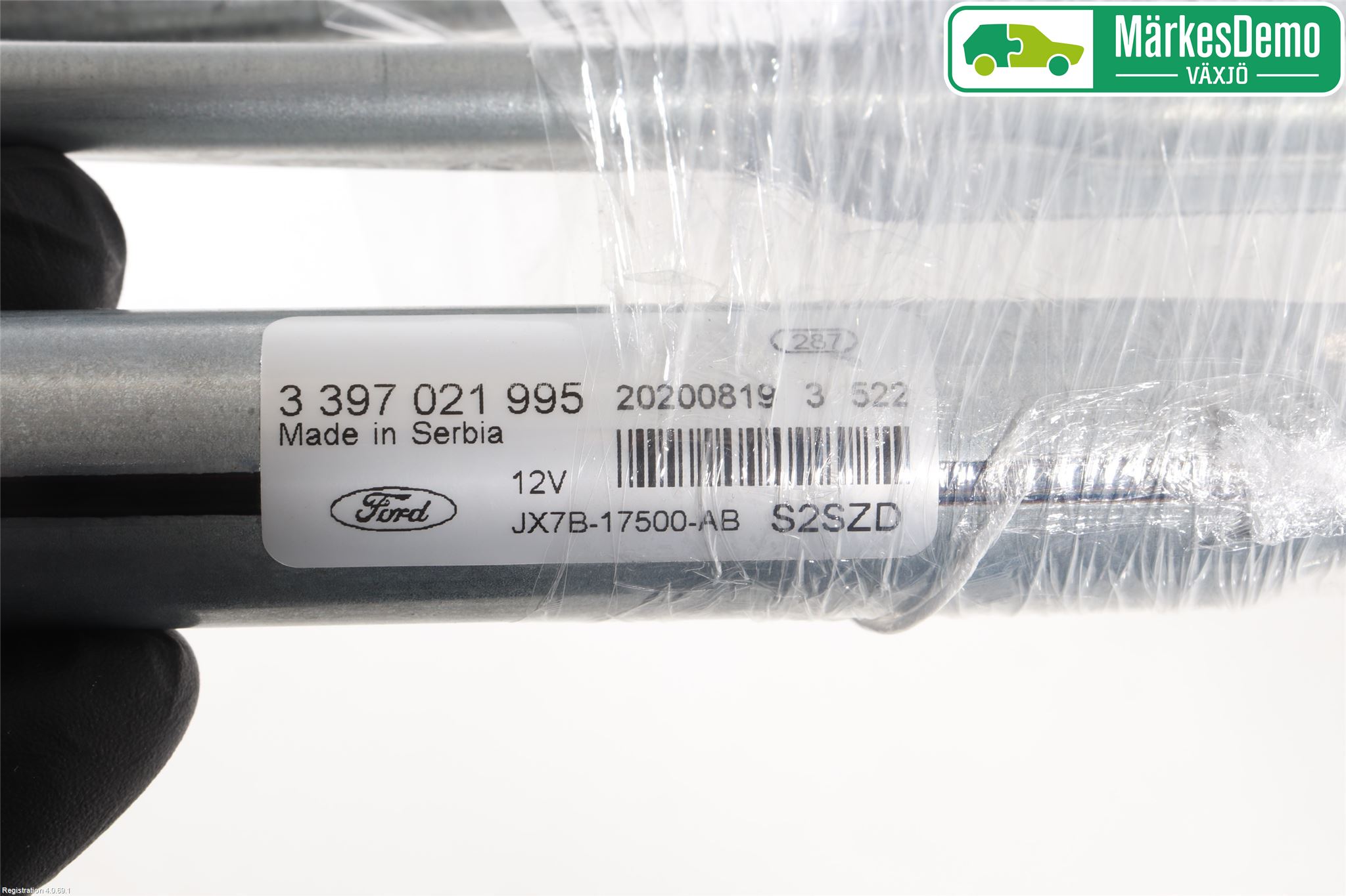 Ford FOCUS 19- Torkarmekanism Vindruta