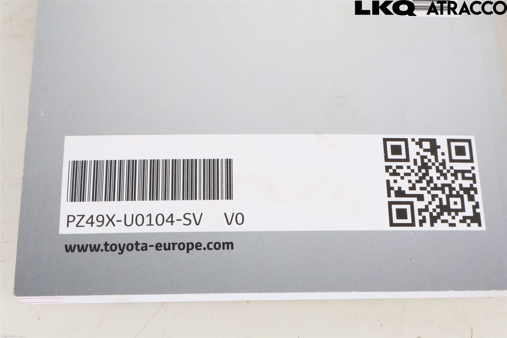 Toyota HILUX 16- Instruktionsbok
