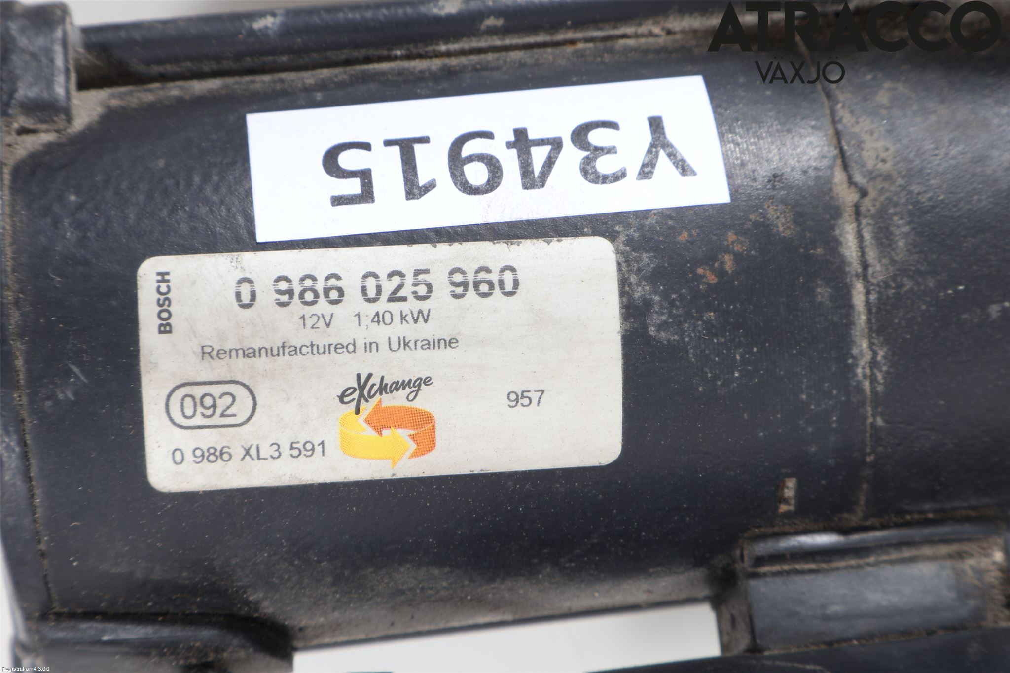 Volvo V70 08-13 Startmotor