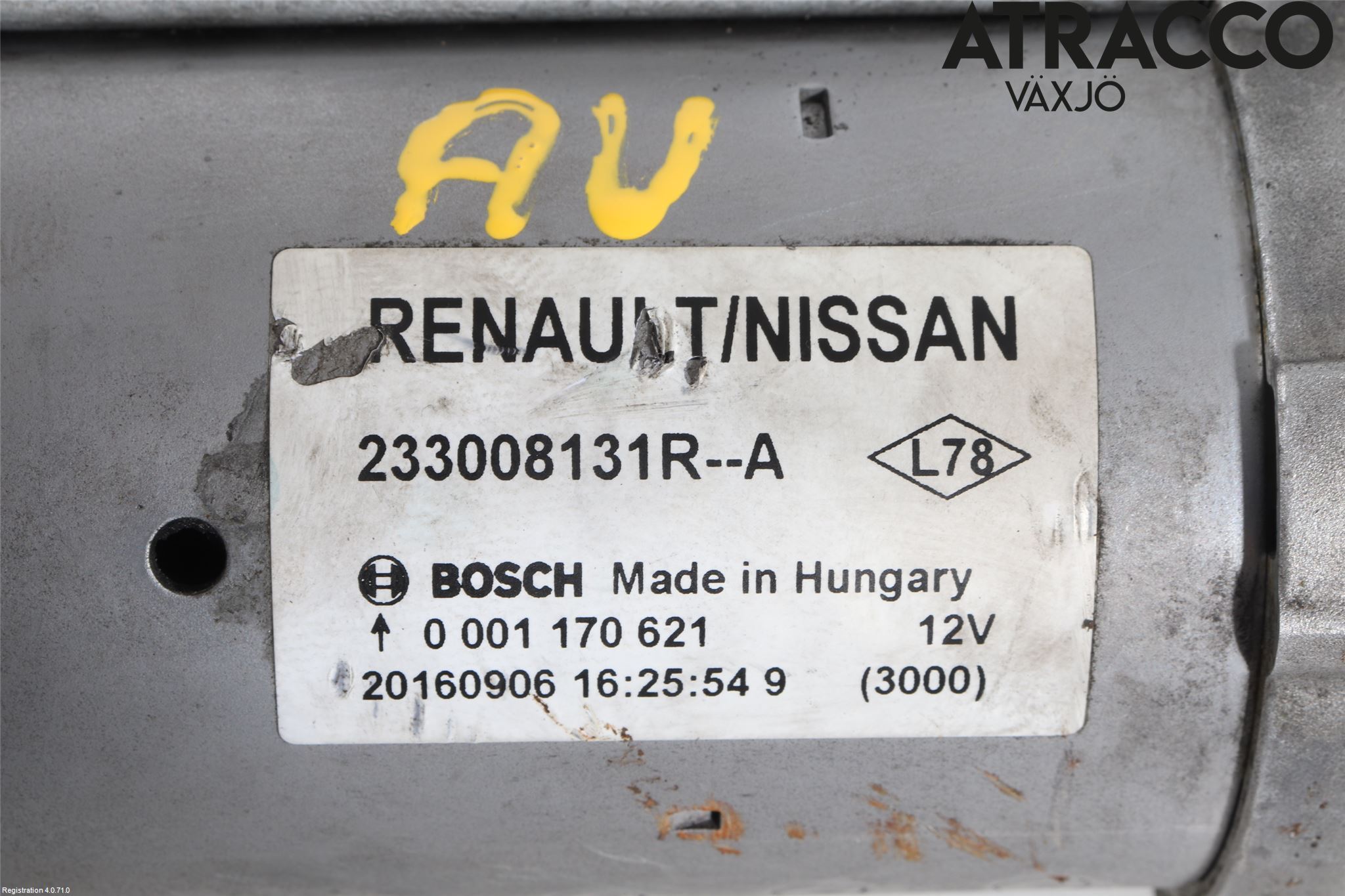 Nissan X-TRAIL 14-21 Startmotor Diesel