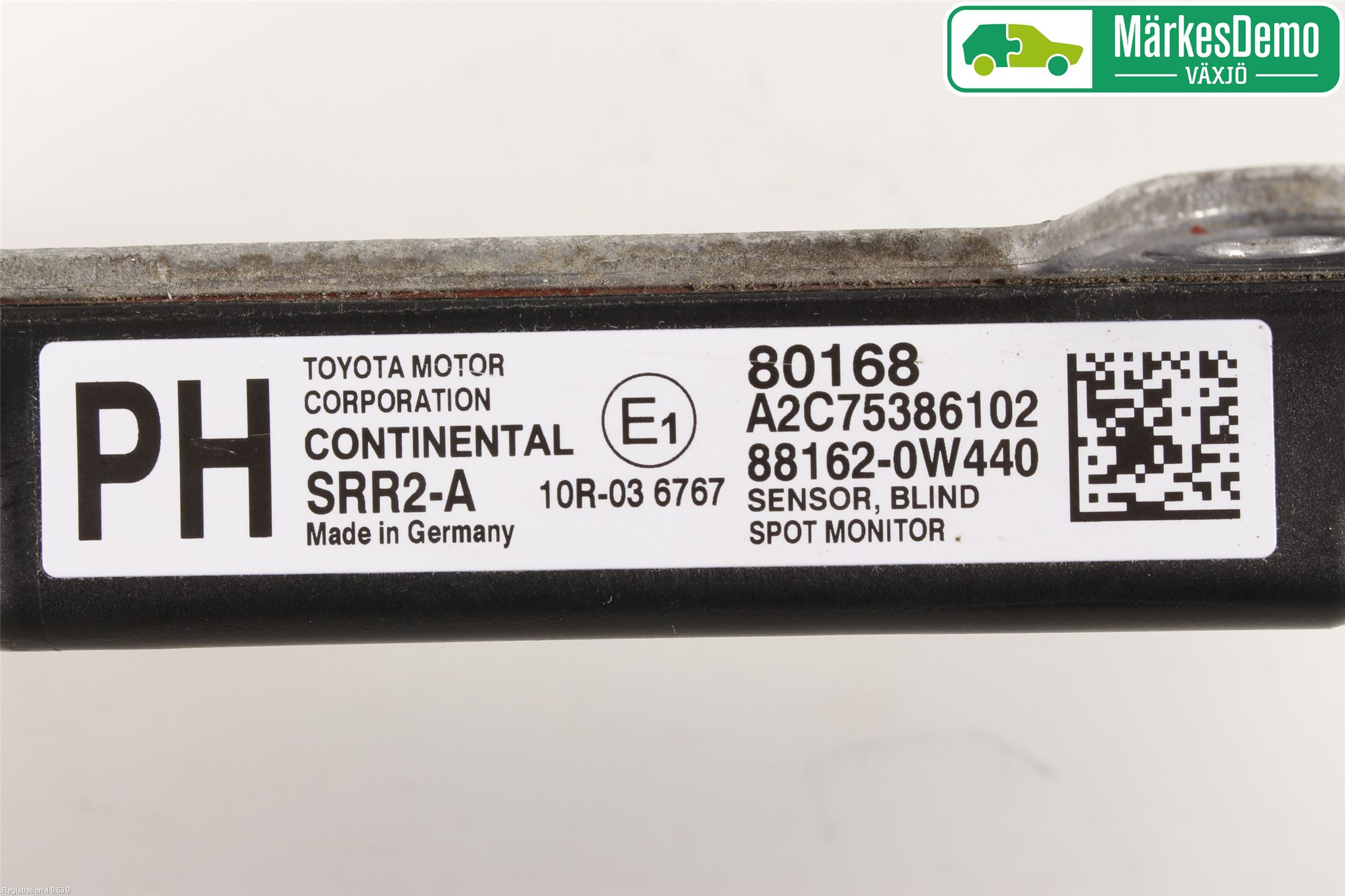 Toyota PRIUS (ZVW50) 16-21 Sensor Aktivt Kollisionsskydd