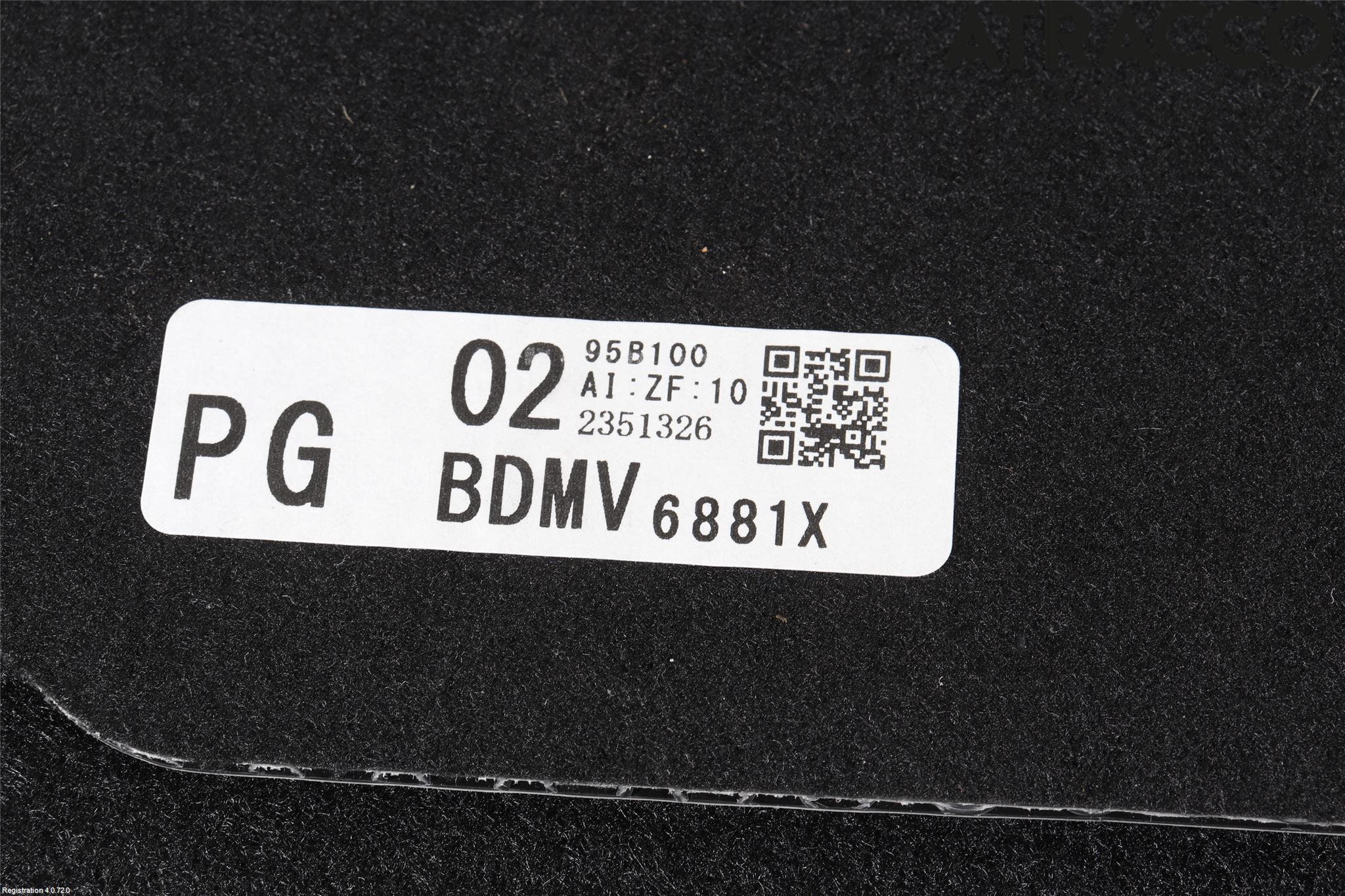 Mazda 3 IV 19- Bagage Golv