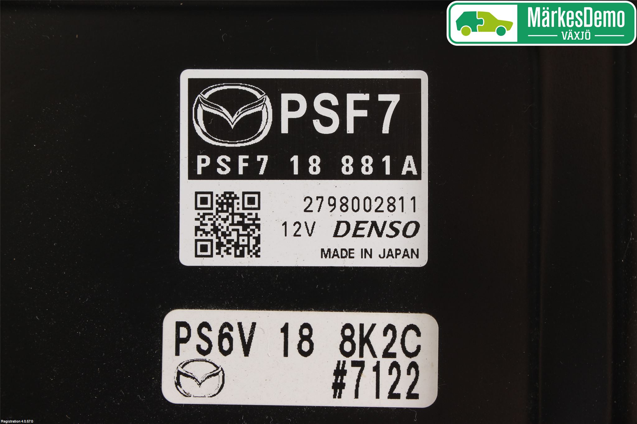 Mazda 3 III 14-19 Styrenhet Insprut Bensin