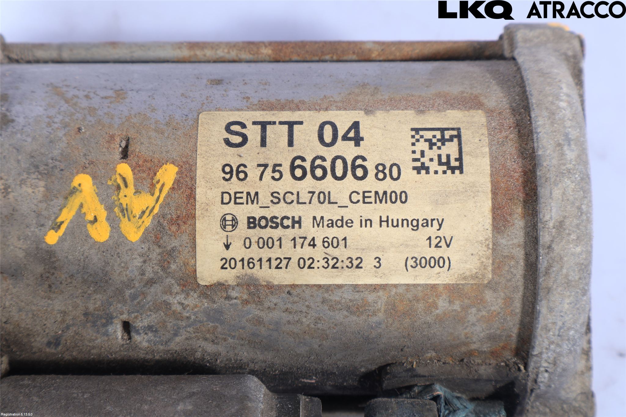 Citroen BERLINGO 08-18 Startmotor Diesel