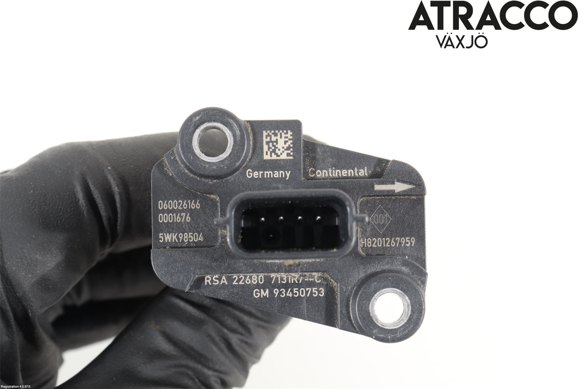 Nissan QASHQAI 14-17 Injluftmassamätare