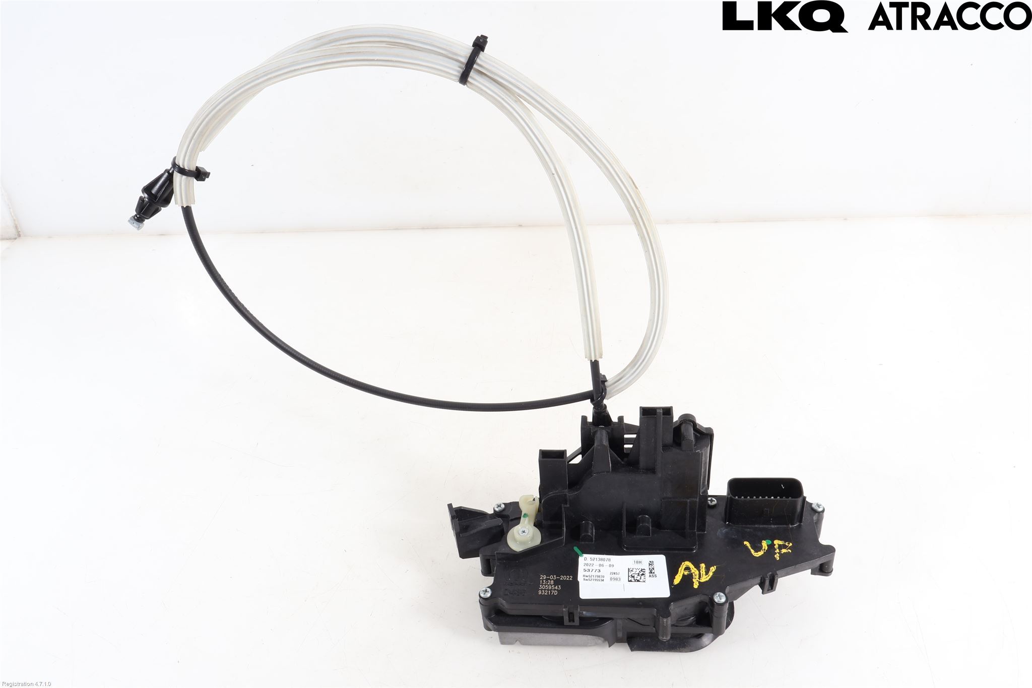 Fiat 500e 20- Låskista-Dörrlås