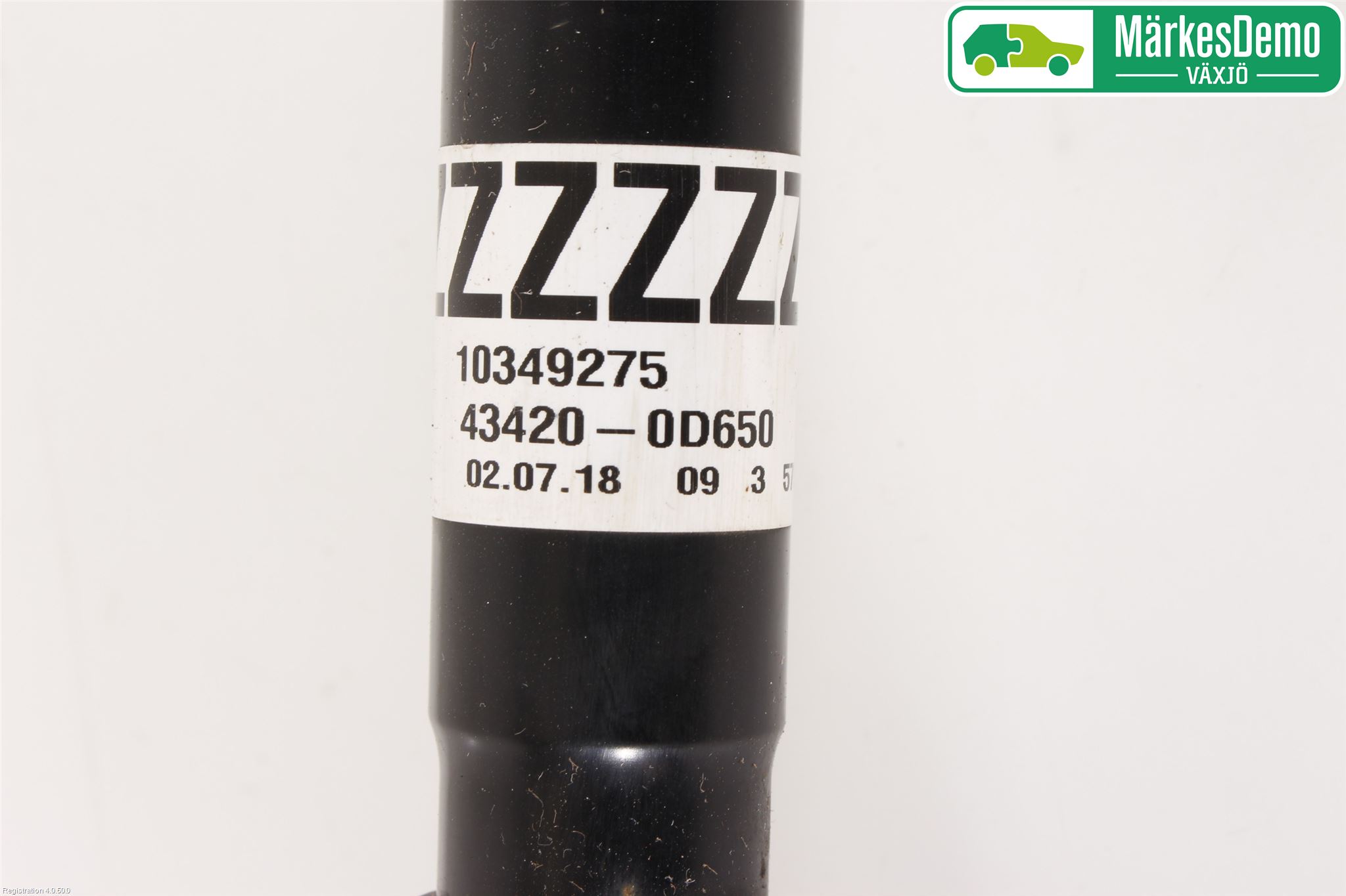 Toyota YARIS XP130 15-20 Drivaxel Fram Vänster