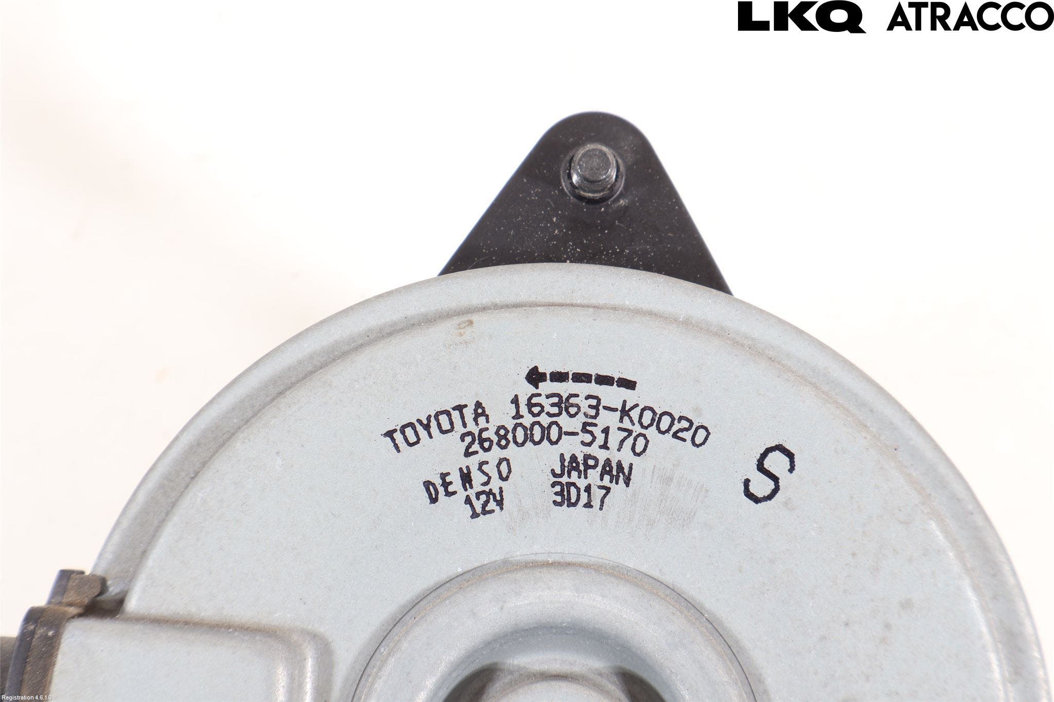 Toyota YARIS XP21 20- Kylfläkt El