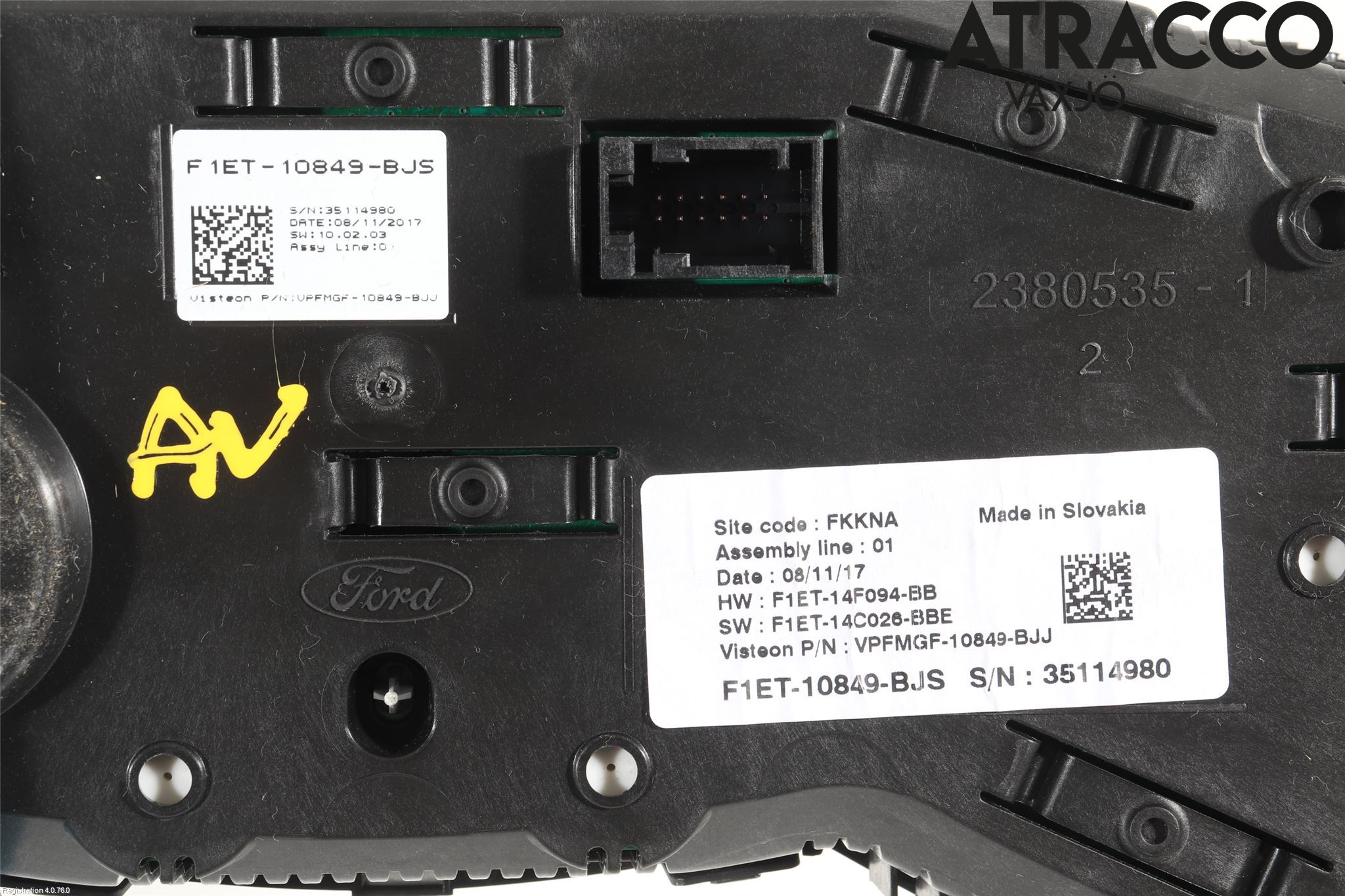 Ford FOCUS 15-18 Instrument Komb