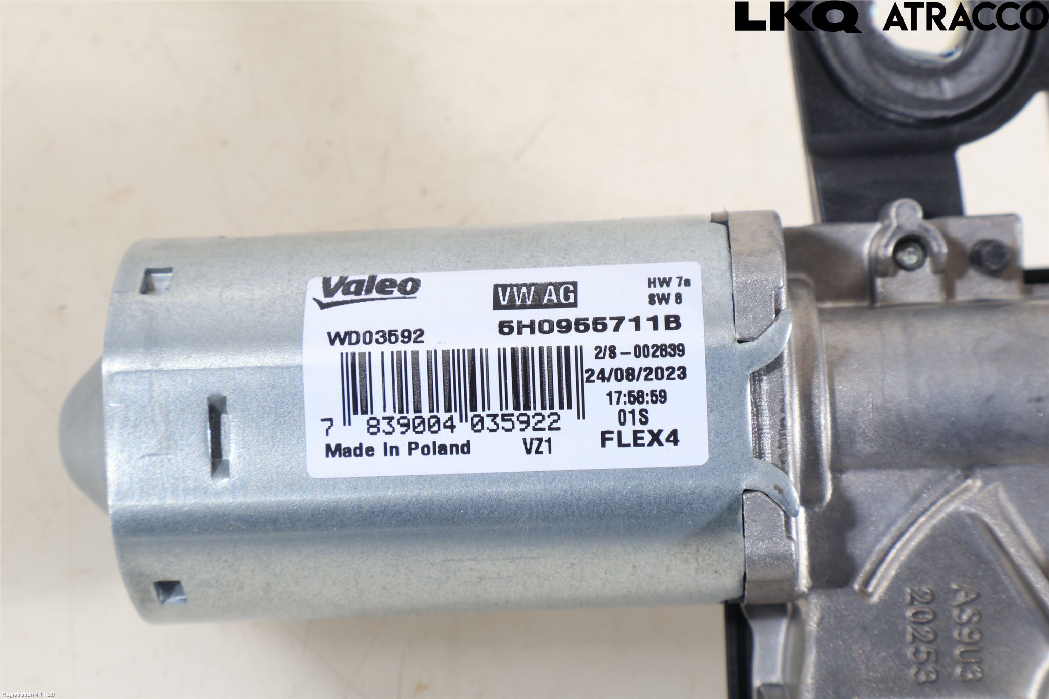 Volkswagen VW ID BUZZ/CARGO 22- Torkarmotor Baklucka