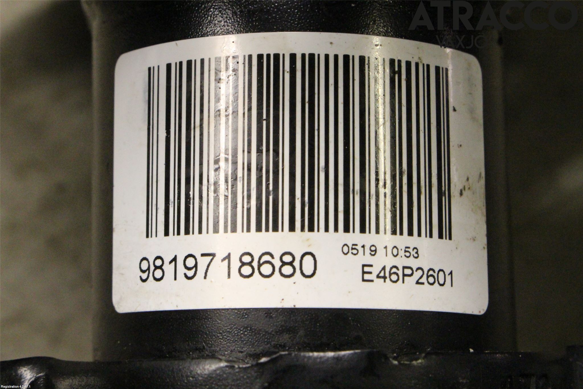 Peugeot 3008 17-24 Fjäderben Fram Vänster