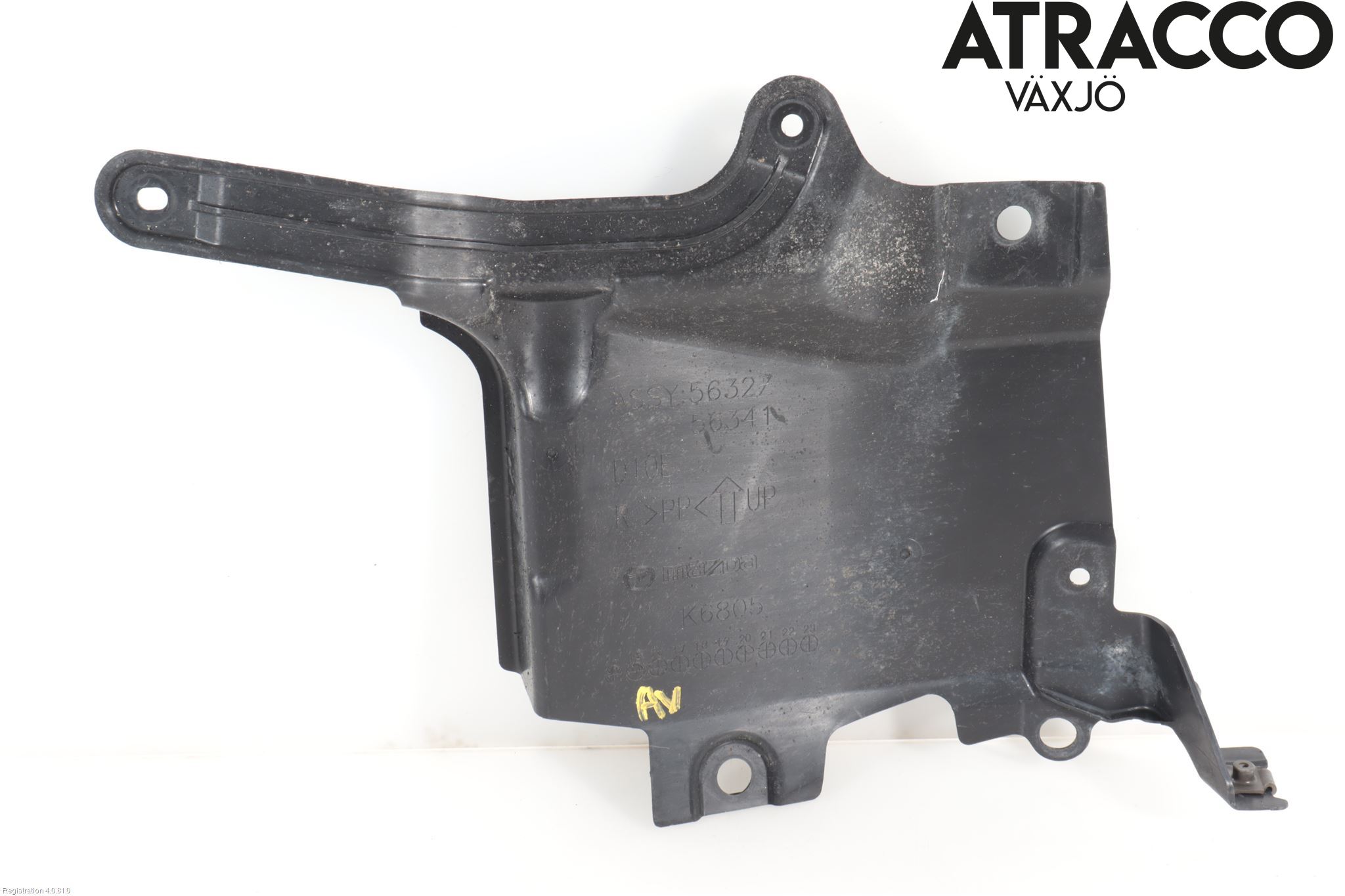 Mazda CX-3 Hasplåt Plåt-Plast