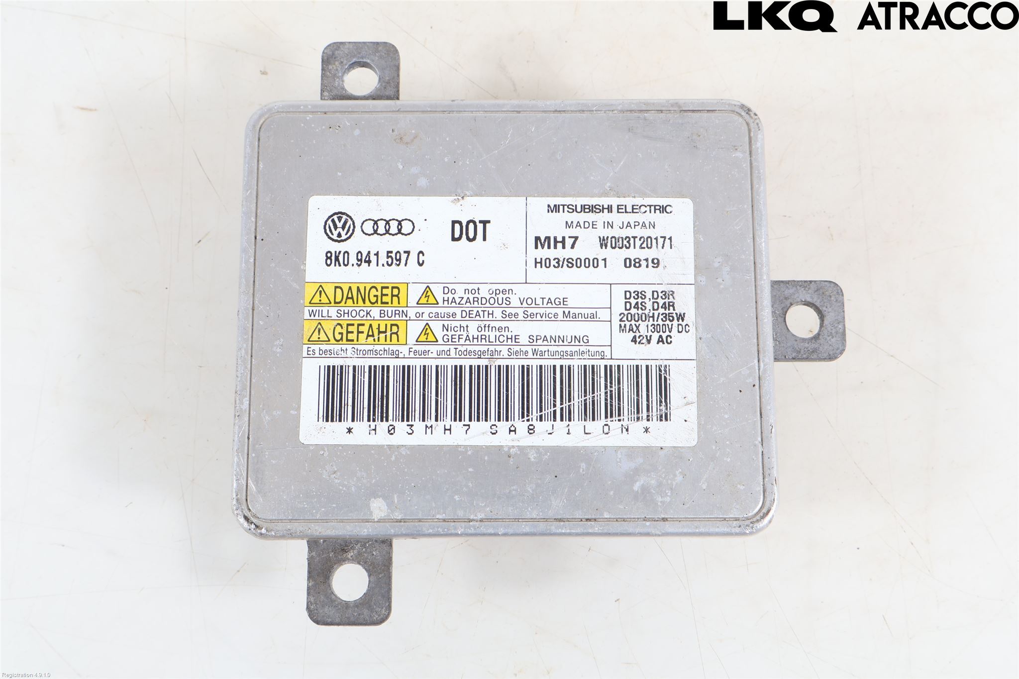 Audi A3/S3 05-13 Styrenhet Strålkastare