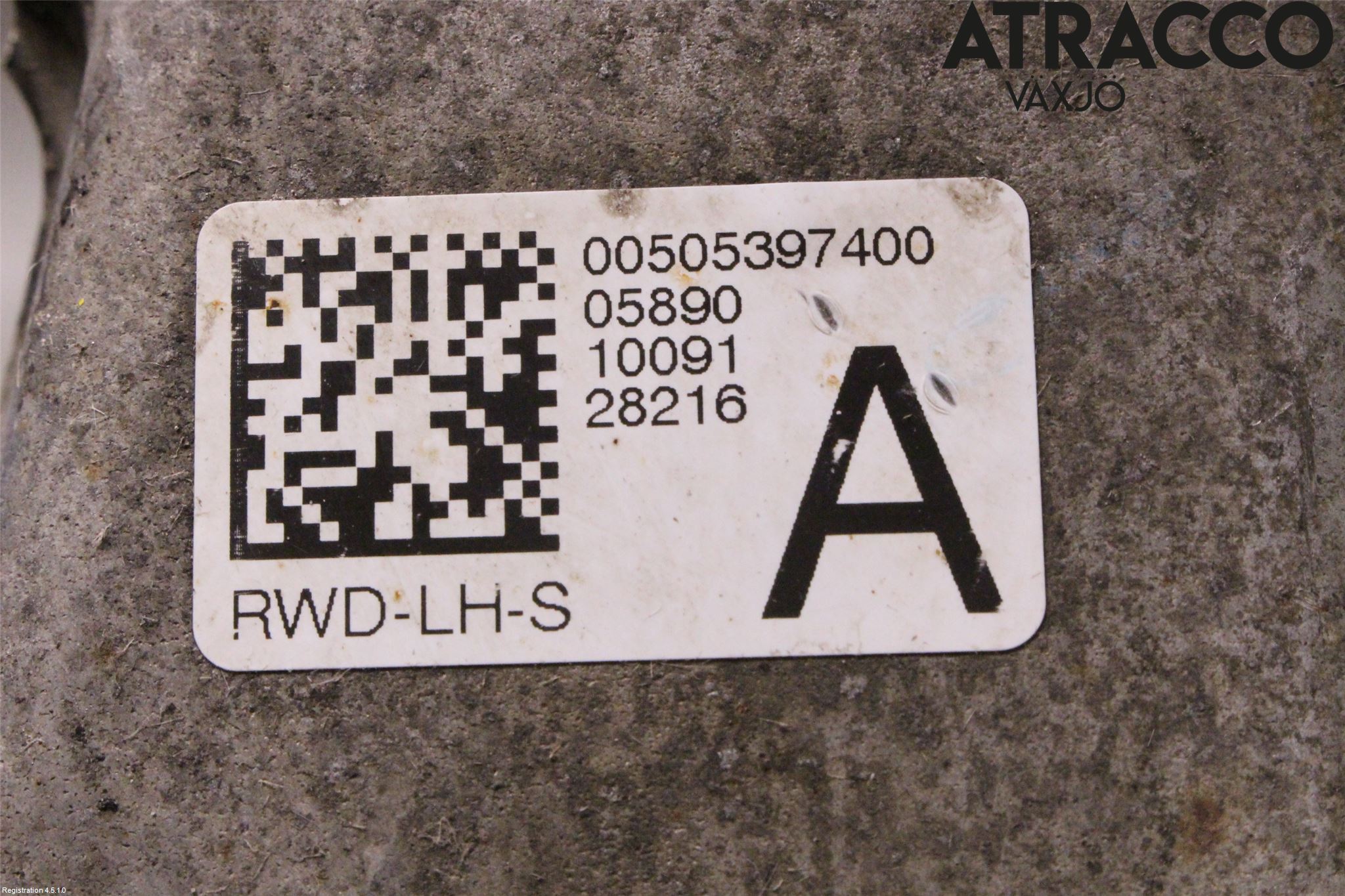 Alfa GIULIA Styrspindel Lagerhus Vä