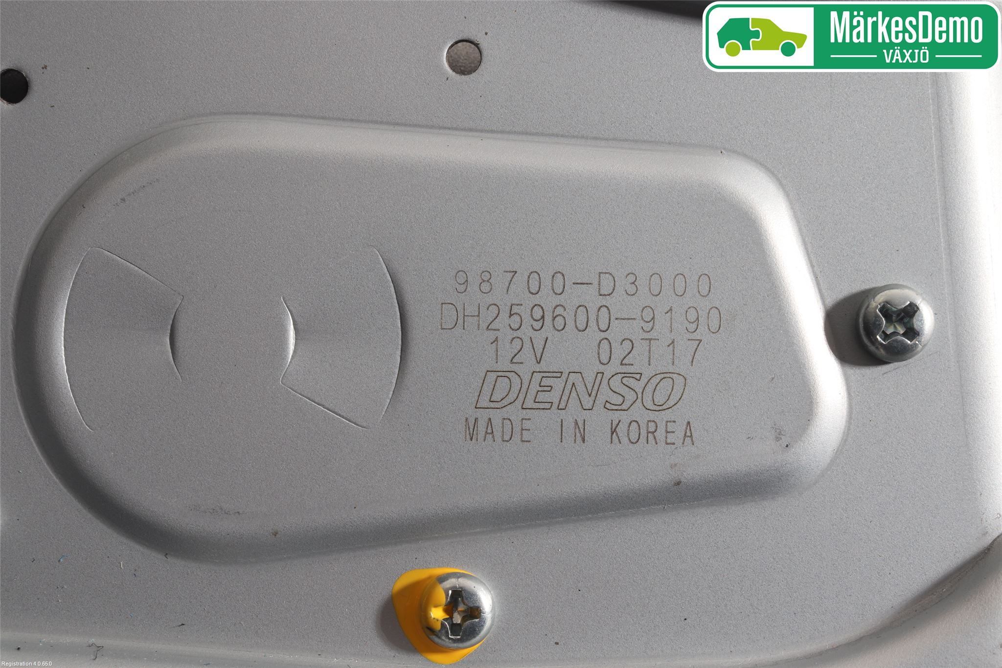 Hyundai TUCSON 05- Torkarmotor Baklucka