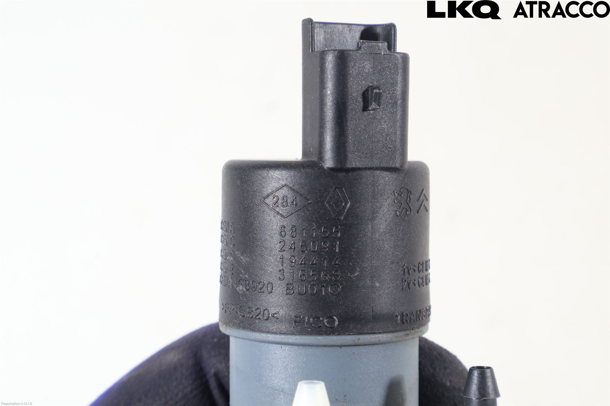Nissan QASHQAI 17-21 Spolarpump Vindruta