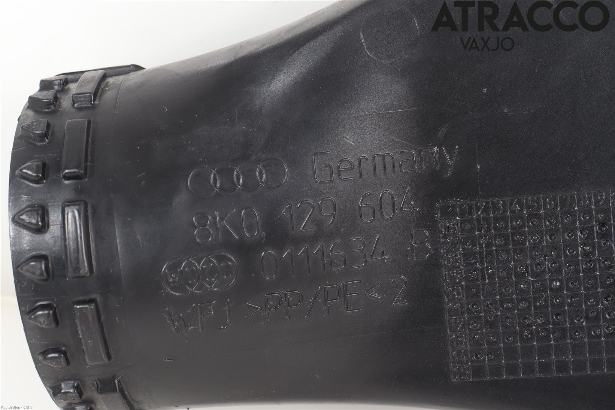 Audi A5 07-16 Förg-Bälg-Rör Mot Luftr