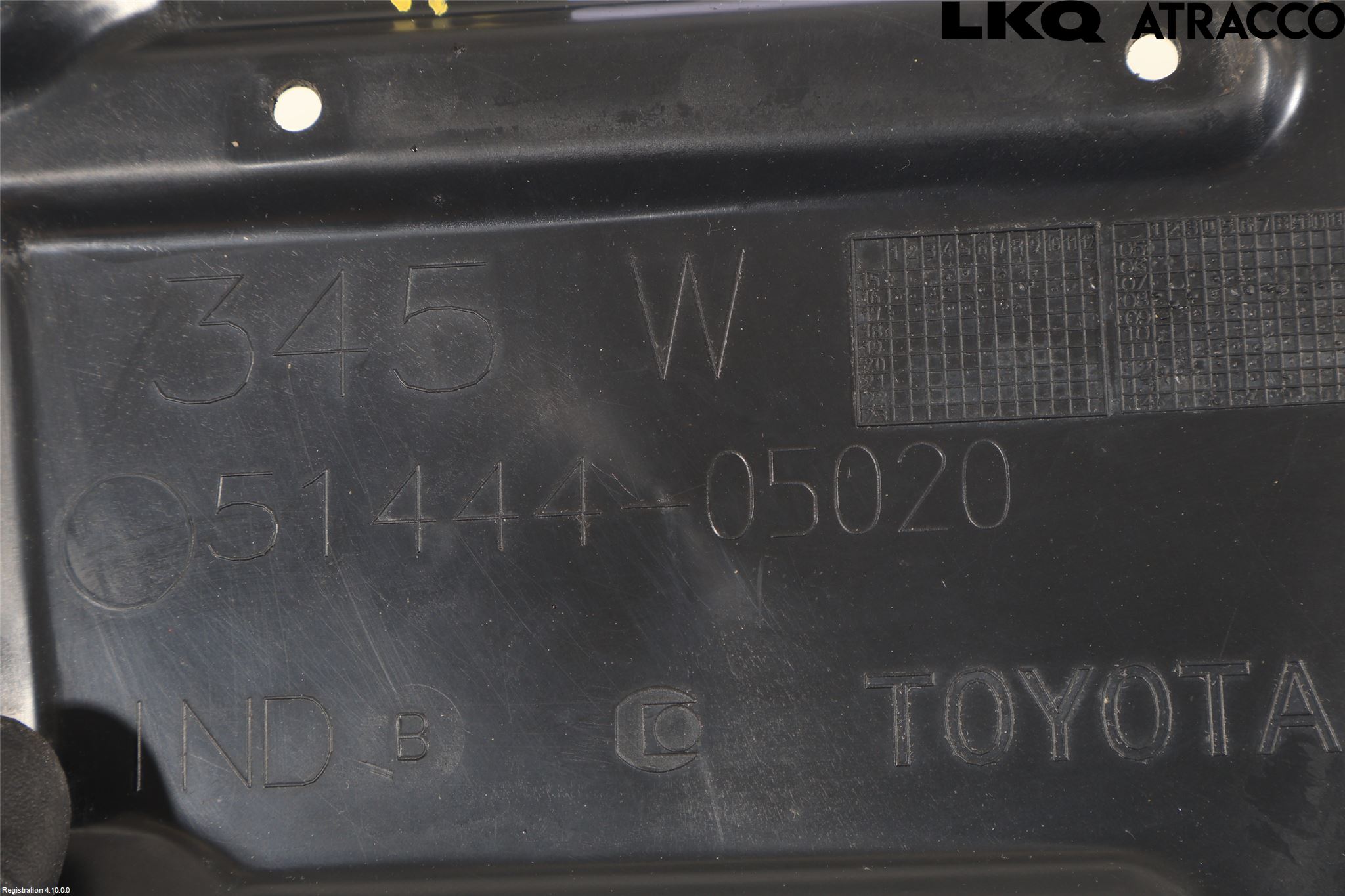Toyota AURIS 13-19 Hasplåt Plåt-Plast