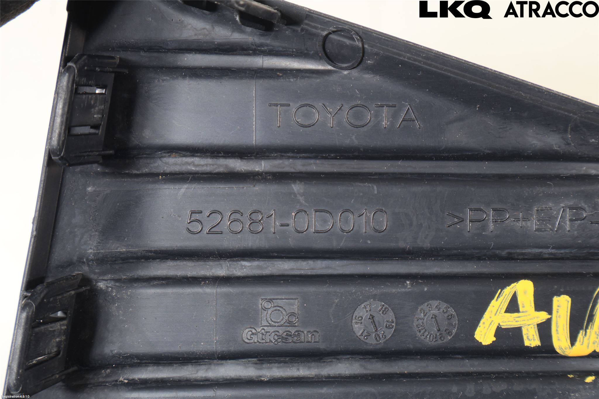 Toyota YARIS XP130 15-20 Stötfångardel Bak Hö