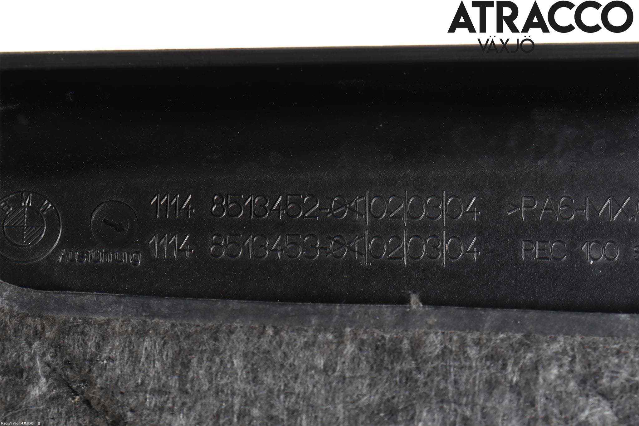 BMW 5 F10/F11/F18 09-17 Motorkåpa