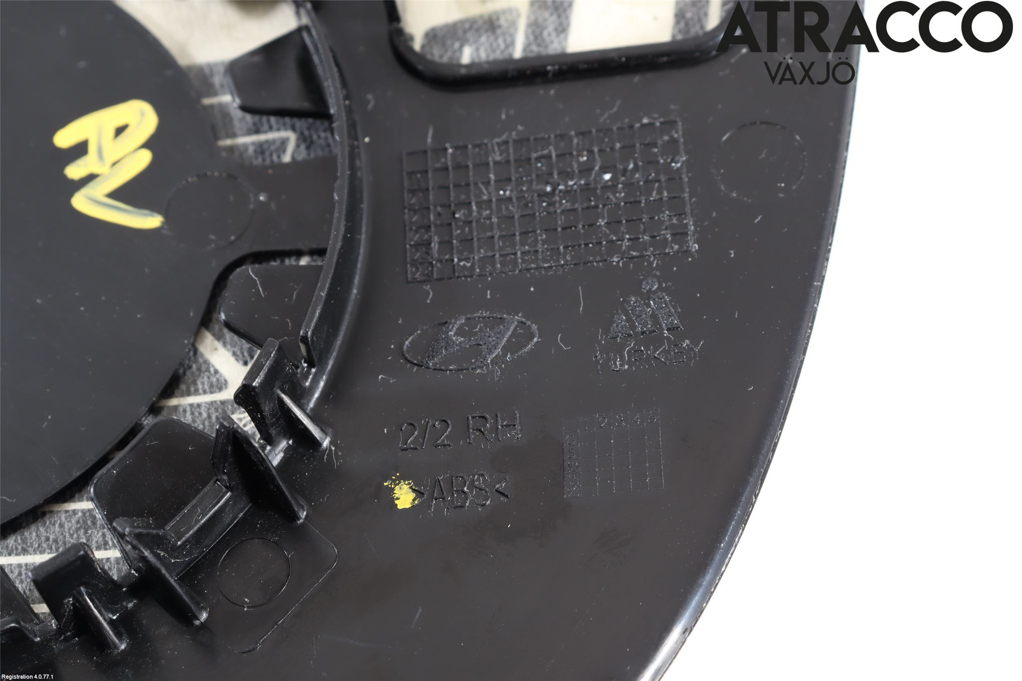 Hyundai i20 BC 21- Spegelglas Hö