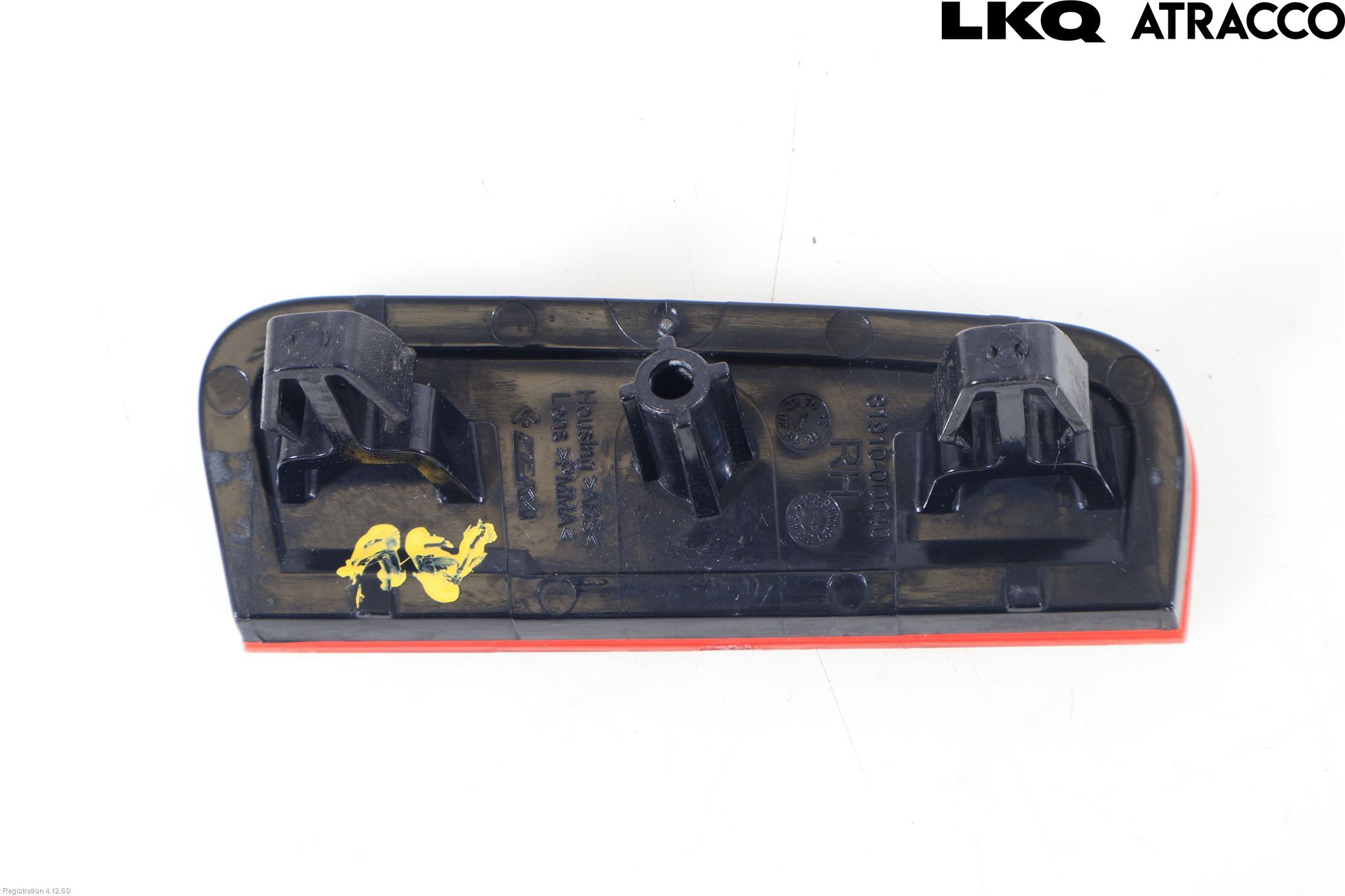 Toyota YARIS XP130 15-20 Dimljus/Reflex Bak