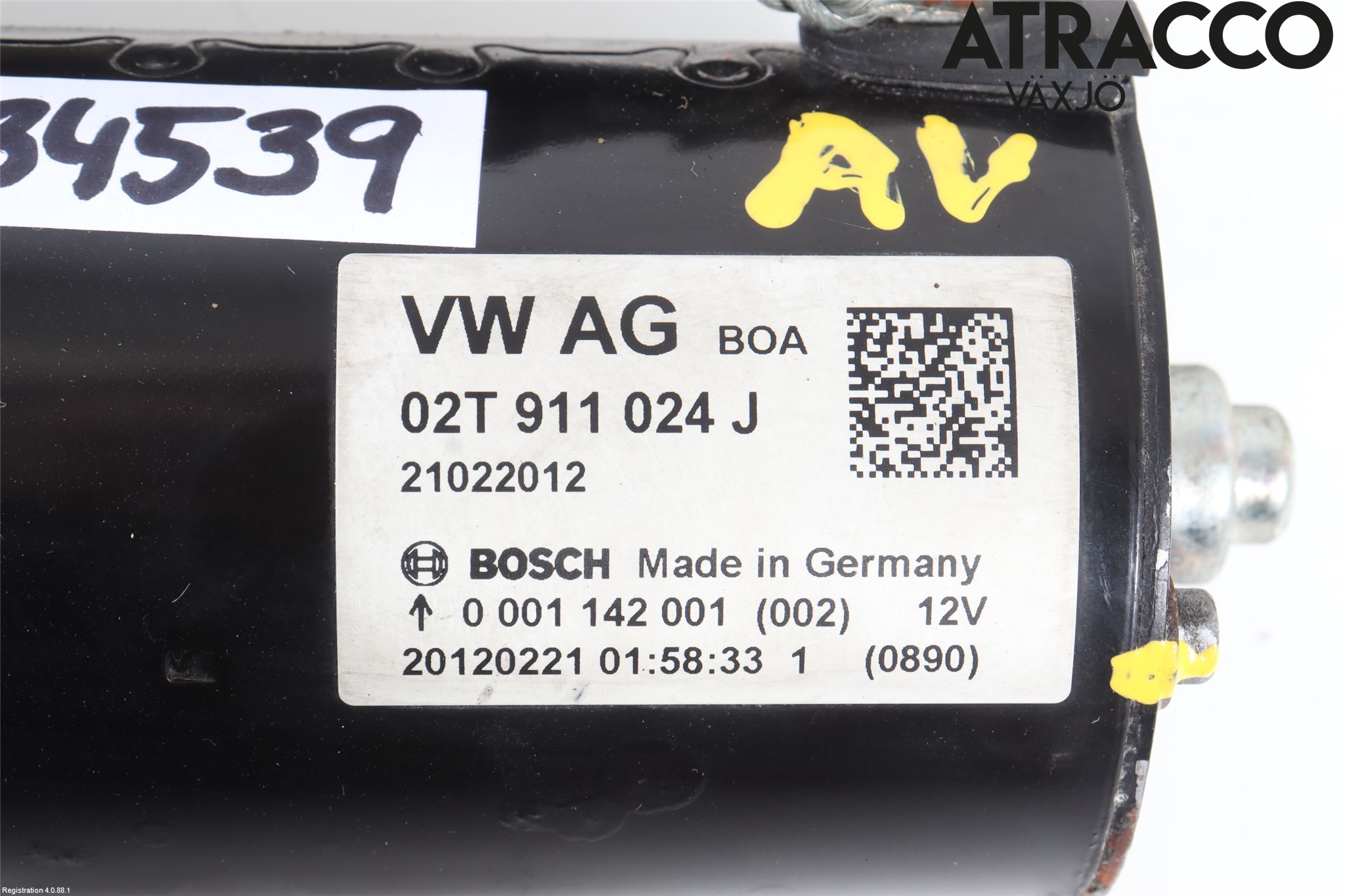 Audi A1/S1 11-18 Startmotor