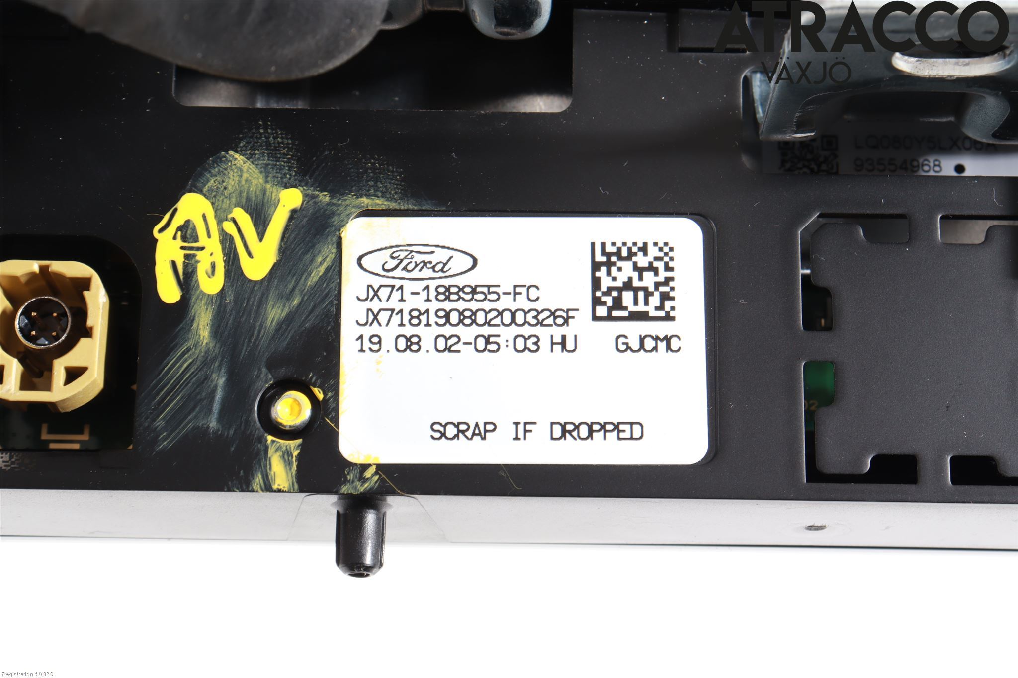 Ford FOCUS 19- Cd Radio - Multimediapanel