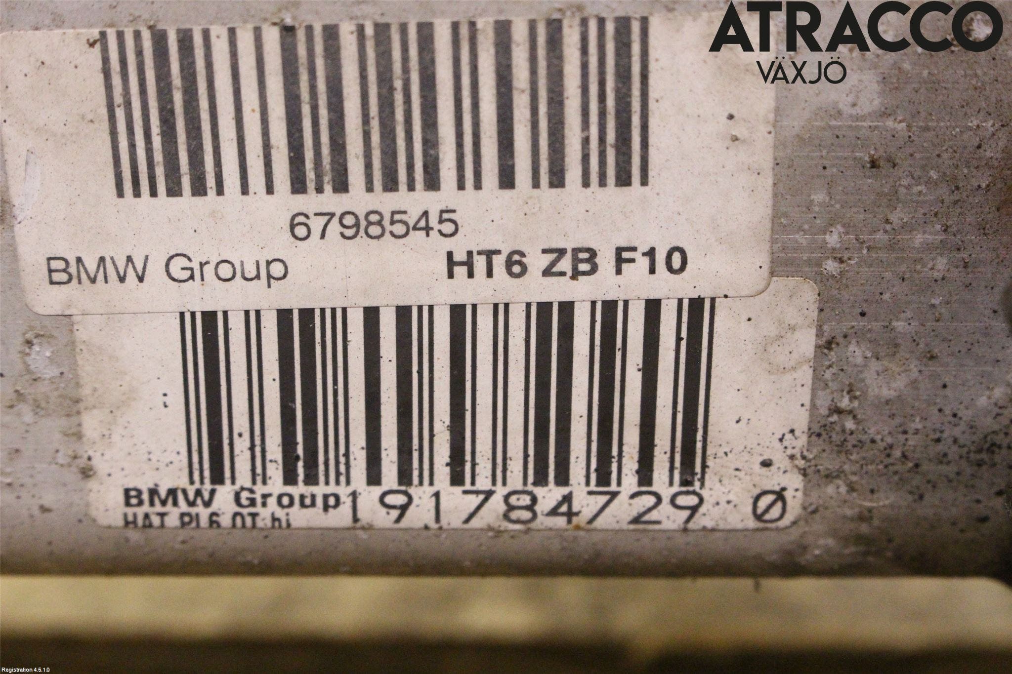 BMW 5 F10/F11/F18 09-17 Bakaxelbalk