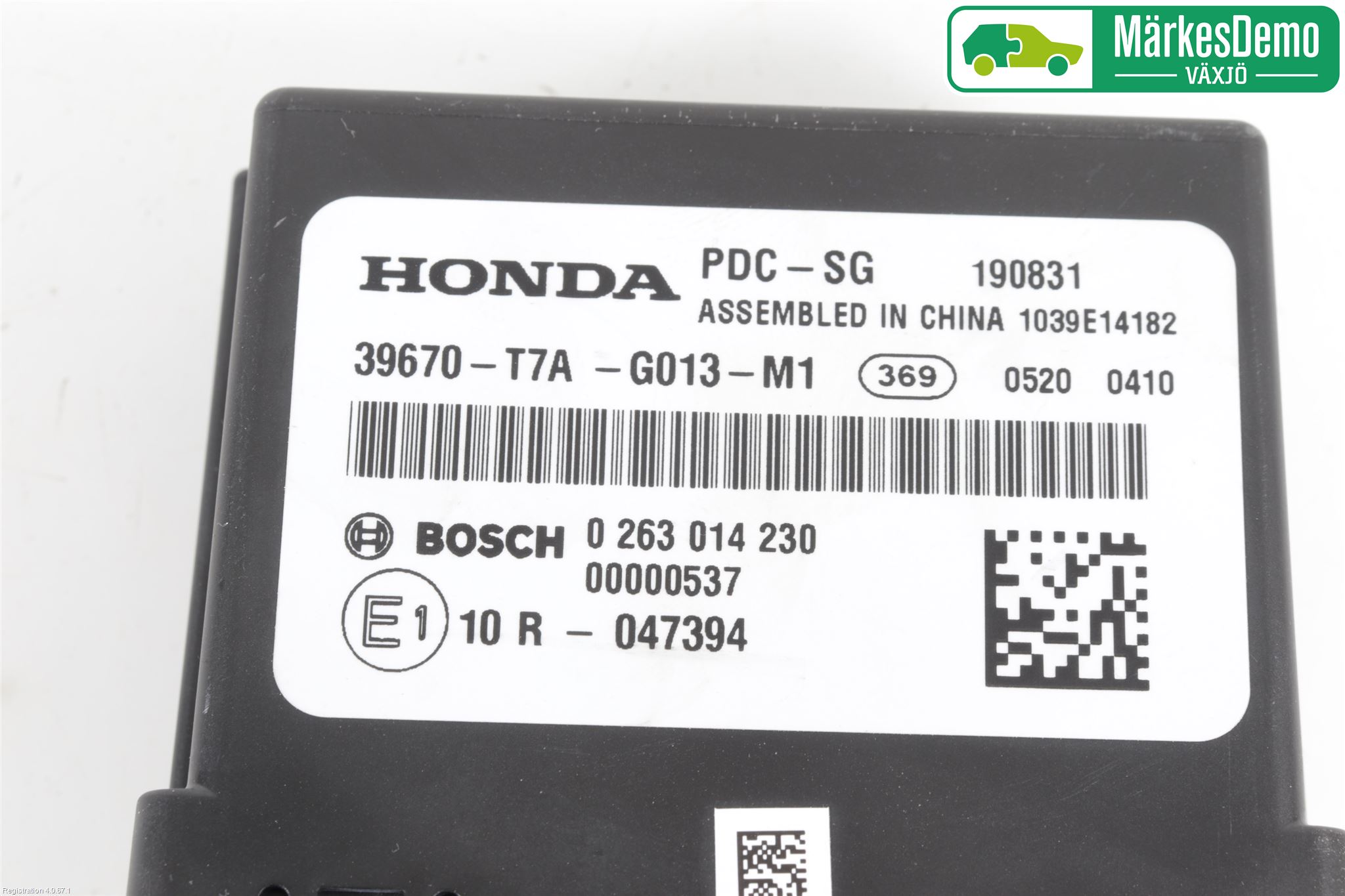 Honda HR-V 15-21 Styrenhet Parkeringshjälp