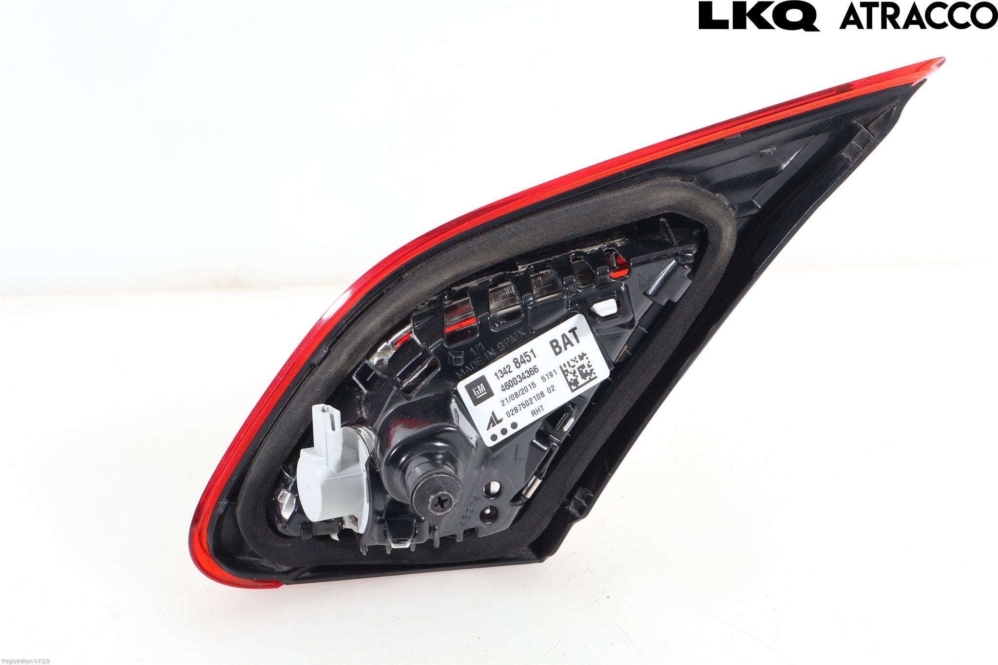 Opel CORSA E 15-19 Bakljus Lucka Vä