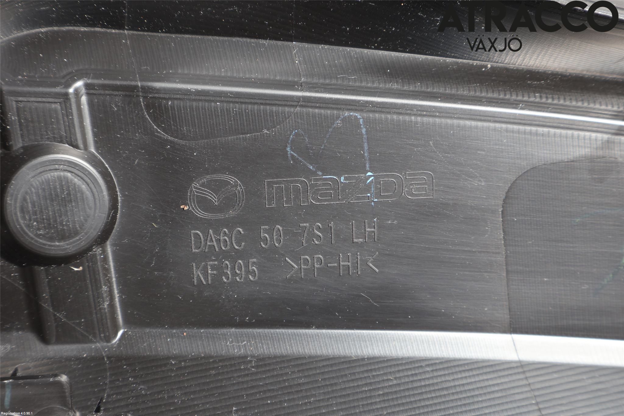 Mazda 2 (DJ) 15-22 Torpedplåt-Torpedplast