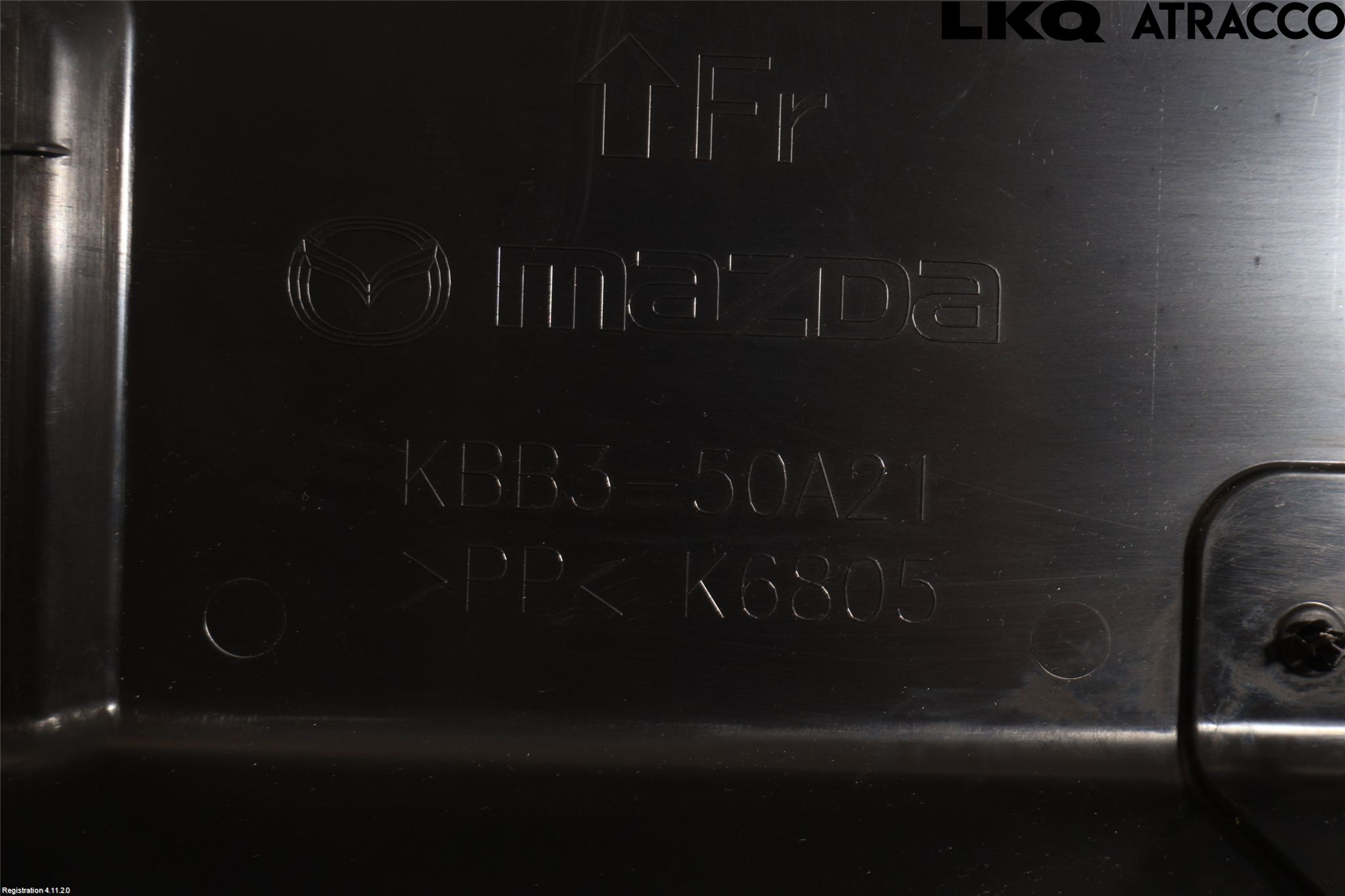 Mazda CX-60 22- Deflektor Plåt-Plast Kylning