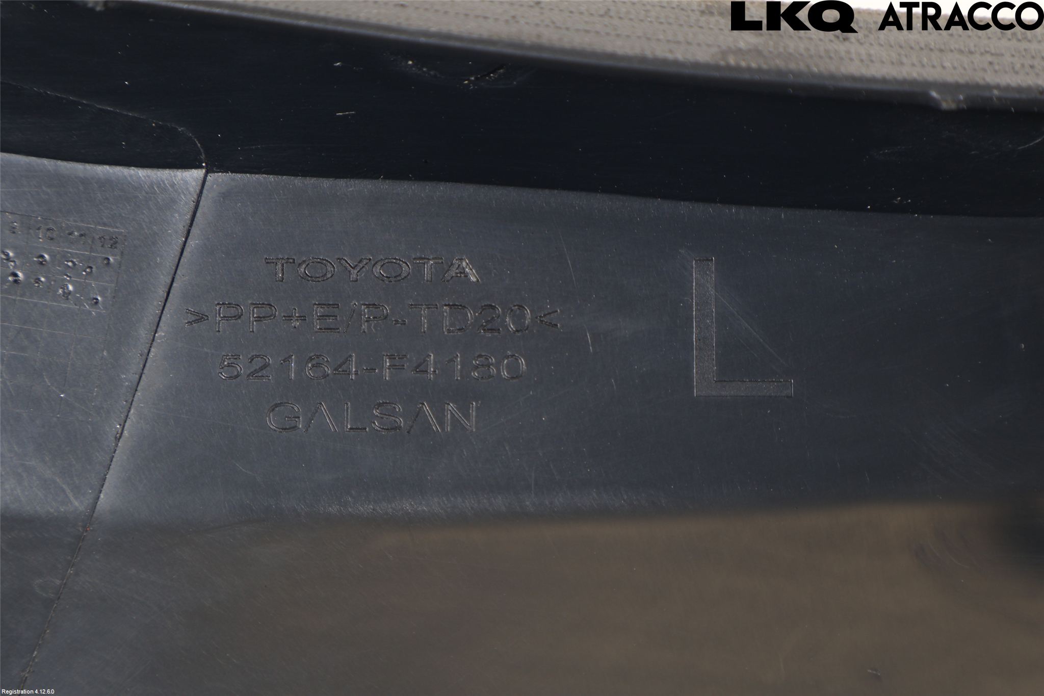 Toyota C-HR 24- Stötfångarlist Bak