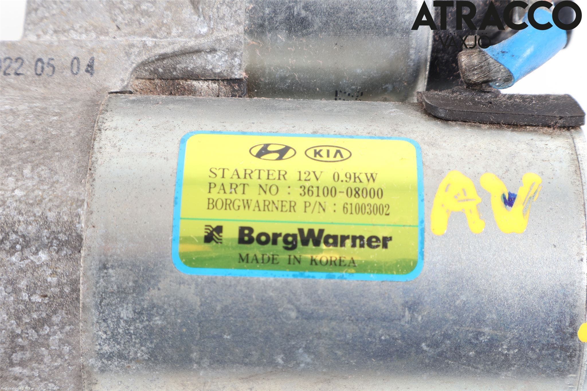 Hyundai BAYON BC3 21- Startmotor