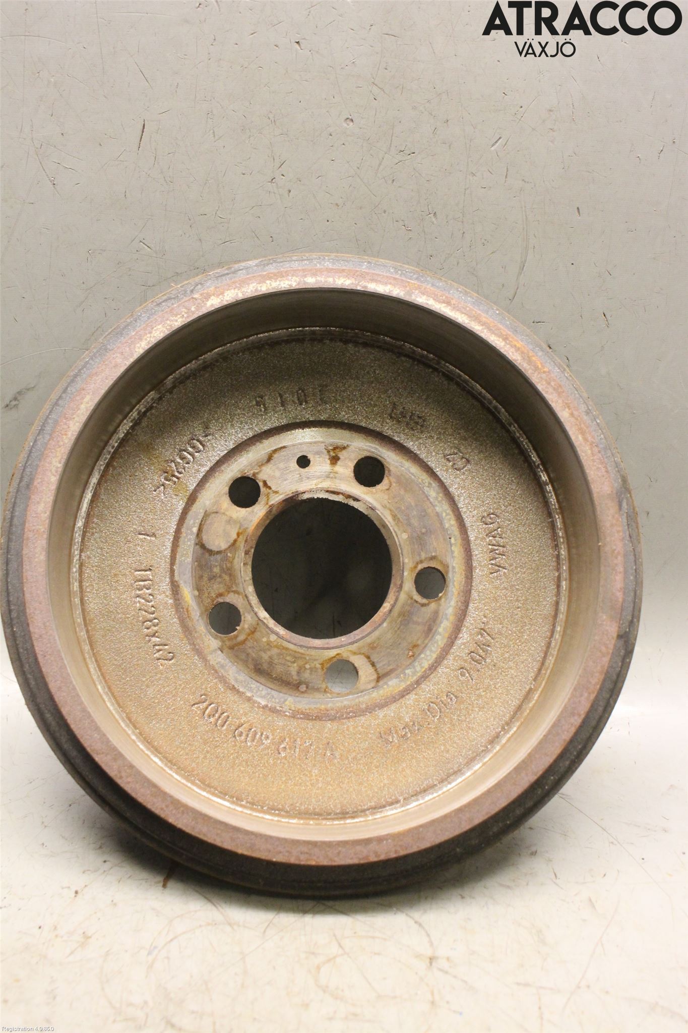 Volkswagen VW POLO VI 18->> Bromstrumma Bak