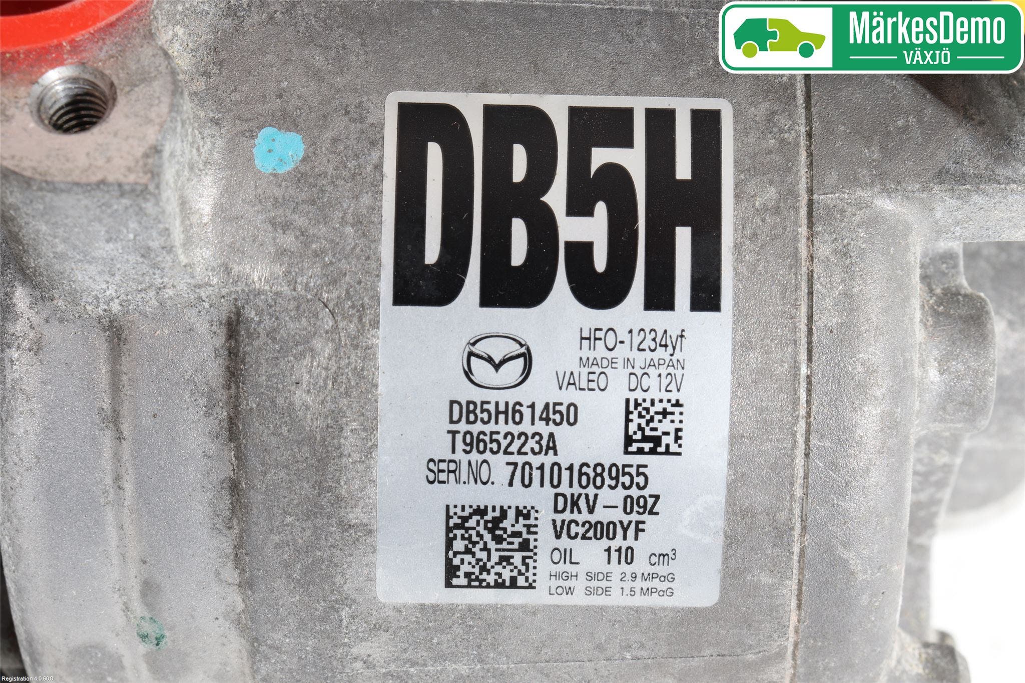 Mazda CX-3 Ac Kompressor